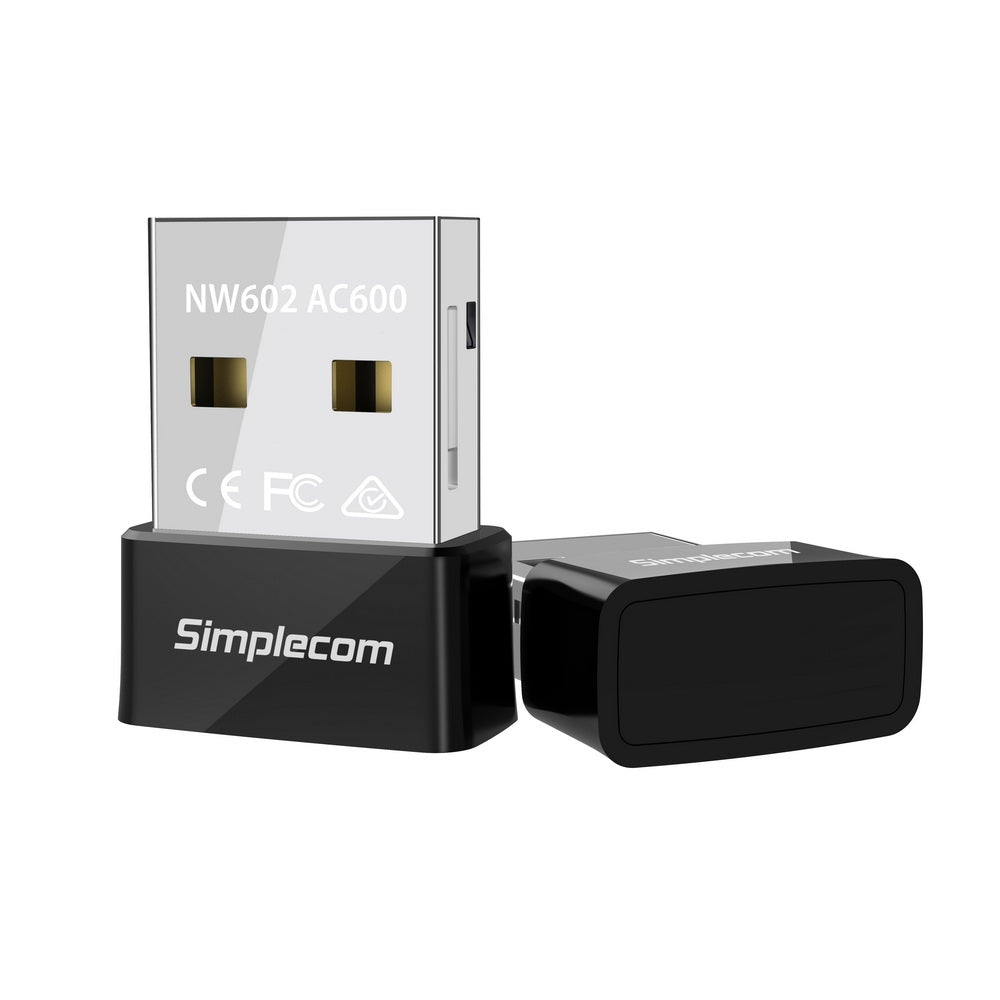 Simplecom NW602 AC600 Dual Band Nano USB WiFi Wireless Adapter 3