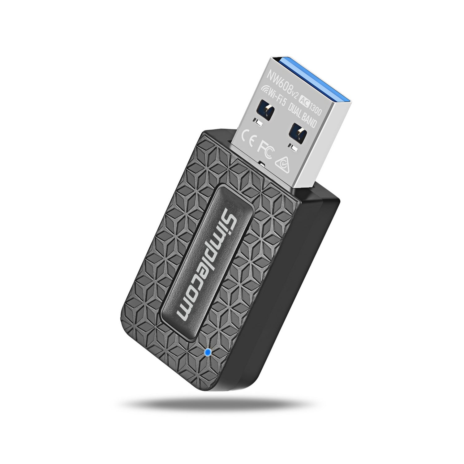 Simplecom NW608v2 WiFi 5 AC1300 Dual-Band USB 3.0 Wireless Adapter 3