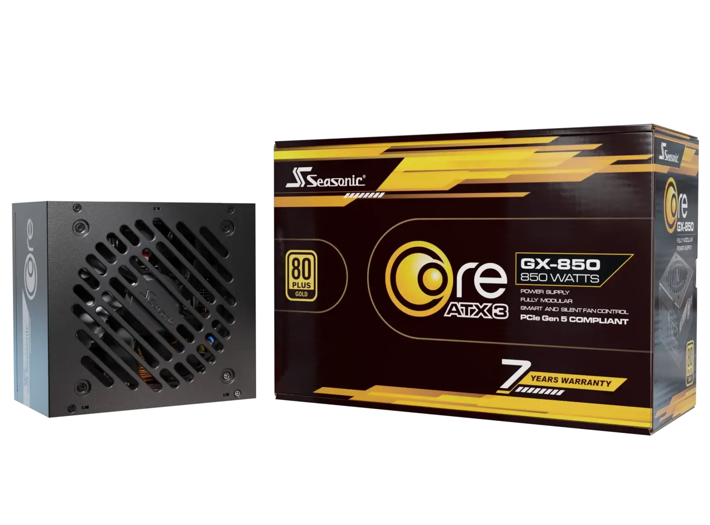 Seasonic Core GX-850 ATX3 80 Plus Gold Full Modular 850W PSU (SRP-CGX851-A5A32SF) 6