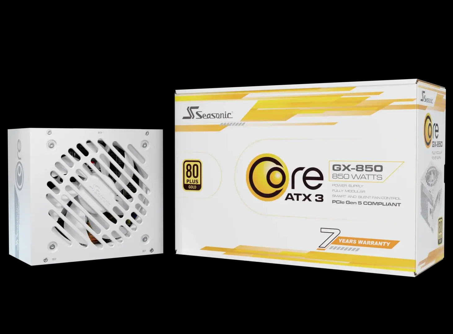 Seasonic CORE GX-850 White ATX 3.1 850W (SRP-CGX851-A5A32SF-WHITE) 7