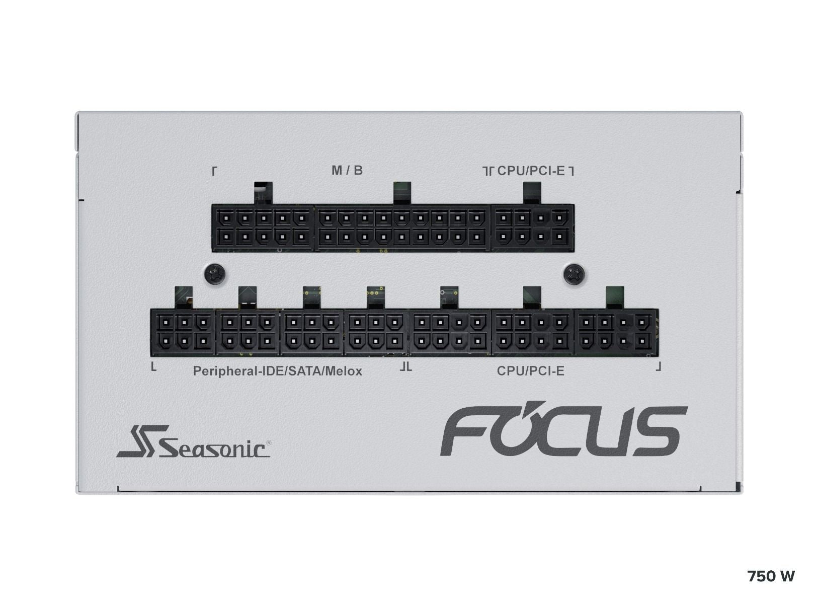 Seasonic FOCUS GX-750 White 750W ATX 3.0 Gold Modular PSU 5