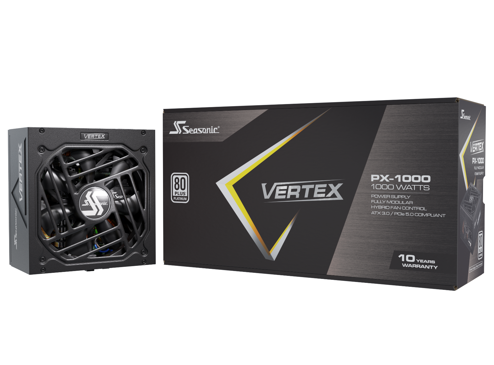 Seasonic VERTEX 1000W (PX-1000) Platinum Fully Modular PSU  ATX 3.0 5
