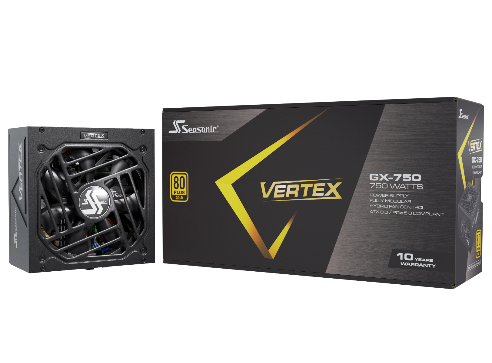 Seasonic VERTEX 750W (GX-750)  80 PLUS Gold Modular PSU ATX 3.0 6