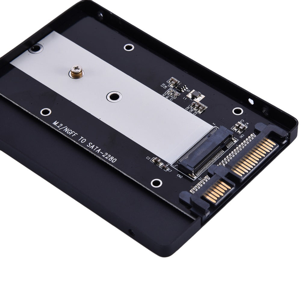 Simplecom SA102 NGFF M.2 (B Key) to 7mm 2.5" SATA Converter Enclosure Aluminium 4