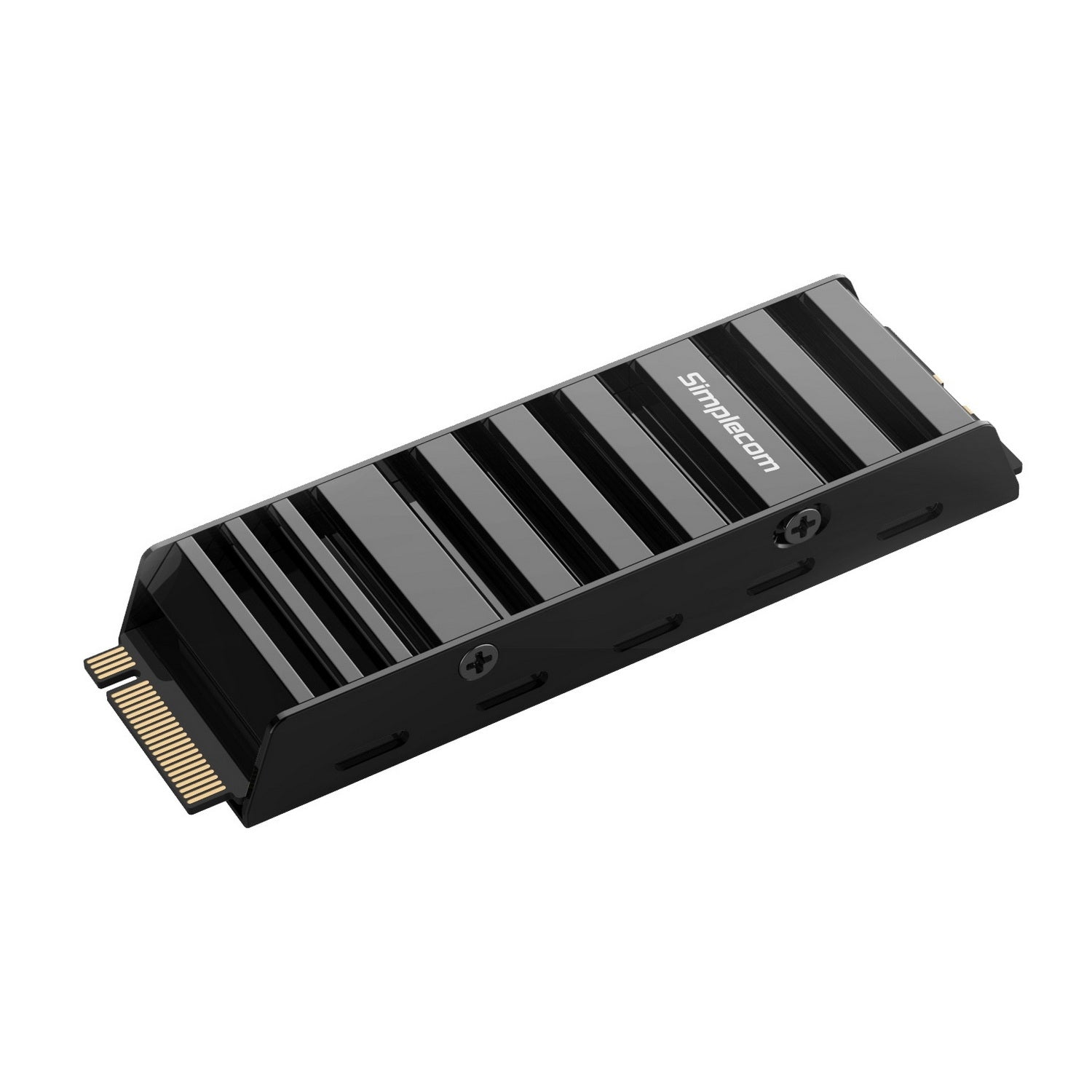 Simplecom SA110 M.2 SSD Aluminum Heatsink with Thermal Silicone Pads for PC and PS5 3