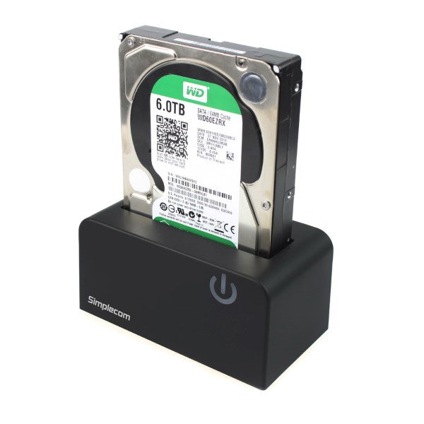 Simplecom SD326 USB 3.0 to SATA Hard Drive Docking Station for 3.5" and 2.5" HDD SSD 3