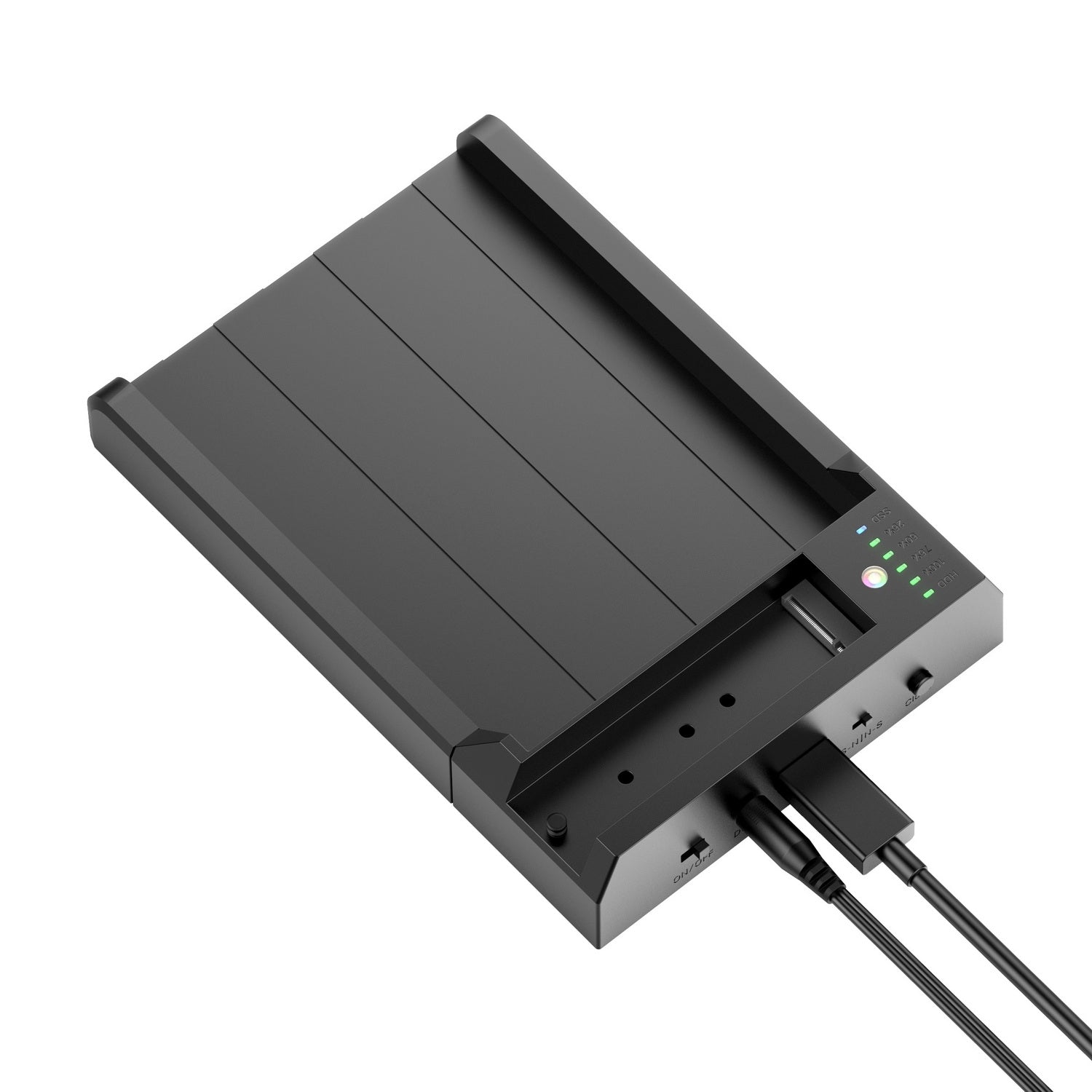 Simplecom SD570 NVMe M.2 + SATA HDD and SSD Dual Bay Docking Station USB 3.2 Gen 2 10Gbps Offline Clone 6