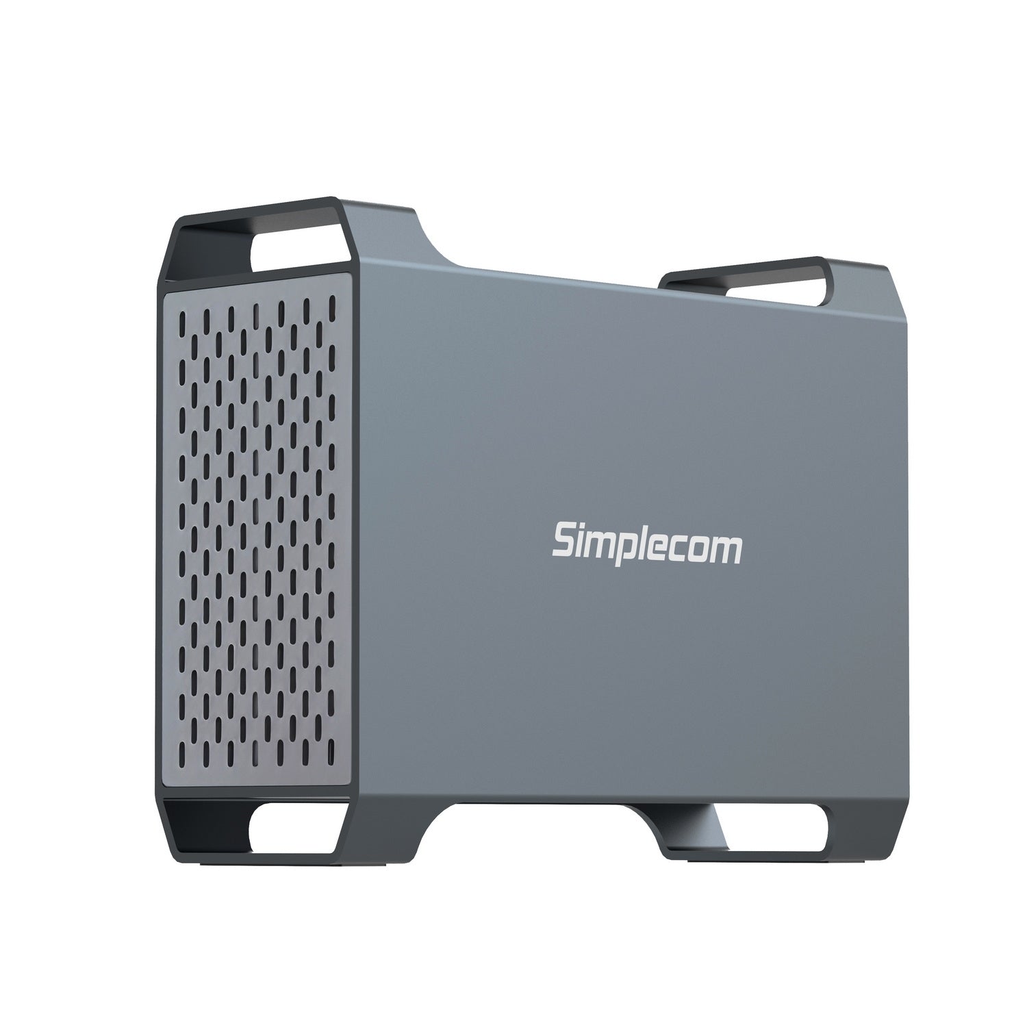 Simplecom SE482 SuperSpeed USB Dual Bay 3.5" SATA Hard Drive RAID Enclosure USB-C RAID 0/1, JBOD 5