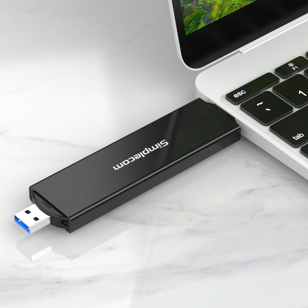 Simplecom SE522 NVMe / SATA M.2 SSD to USB 3.2 Gen 2 Dual USB Connector Enclosure 5