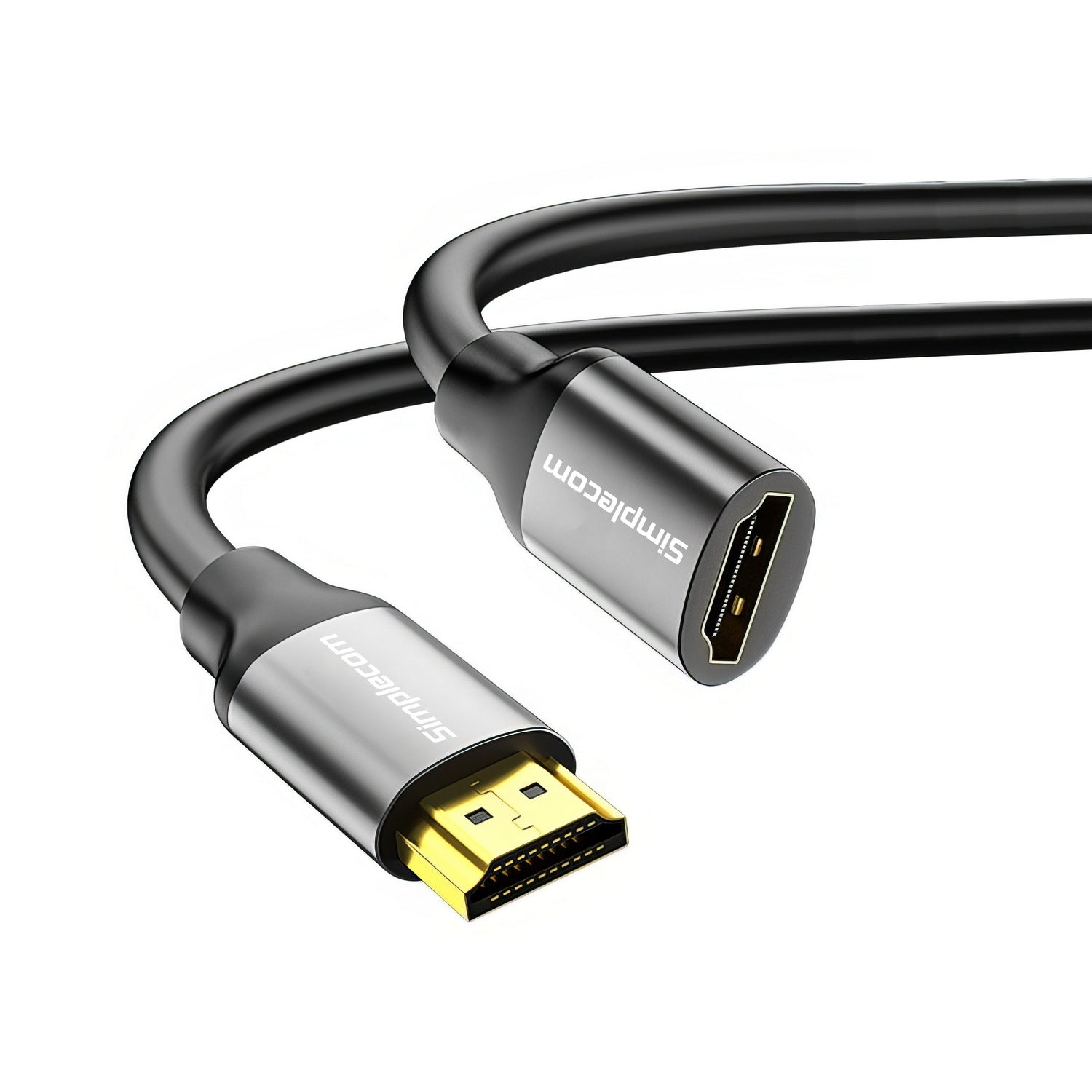 Simplecom CAF305 0.5M HDMI 2.1 Extension Cable Male to Female 48Gbps 8K@60Hz 3