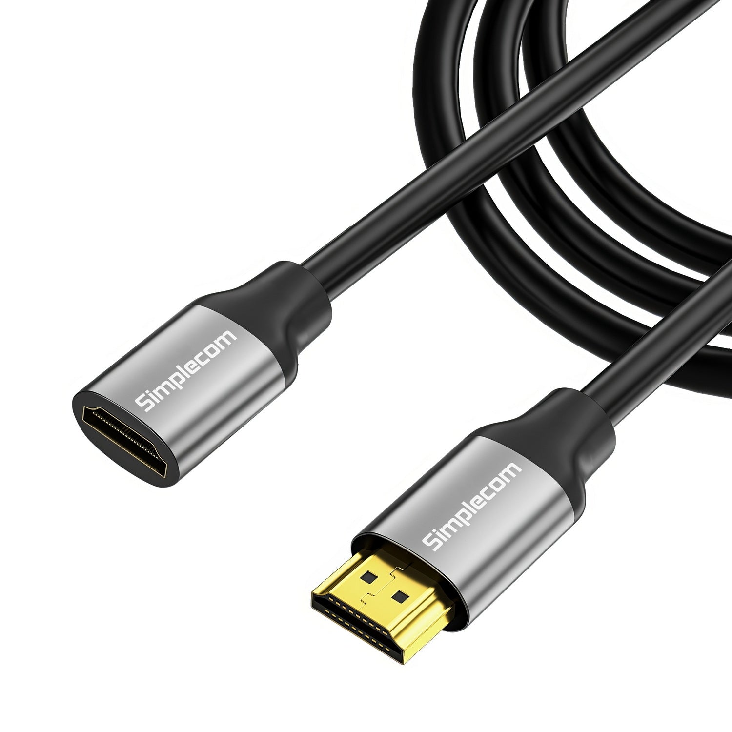 Simplecom CAF310 1.0M HDMI 2.1 Extension Cable Male to Female 48Gbps 8K@60Hz 3