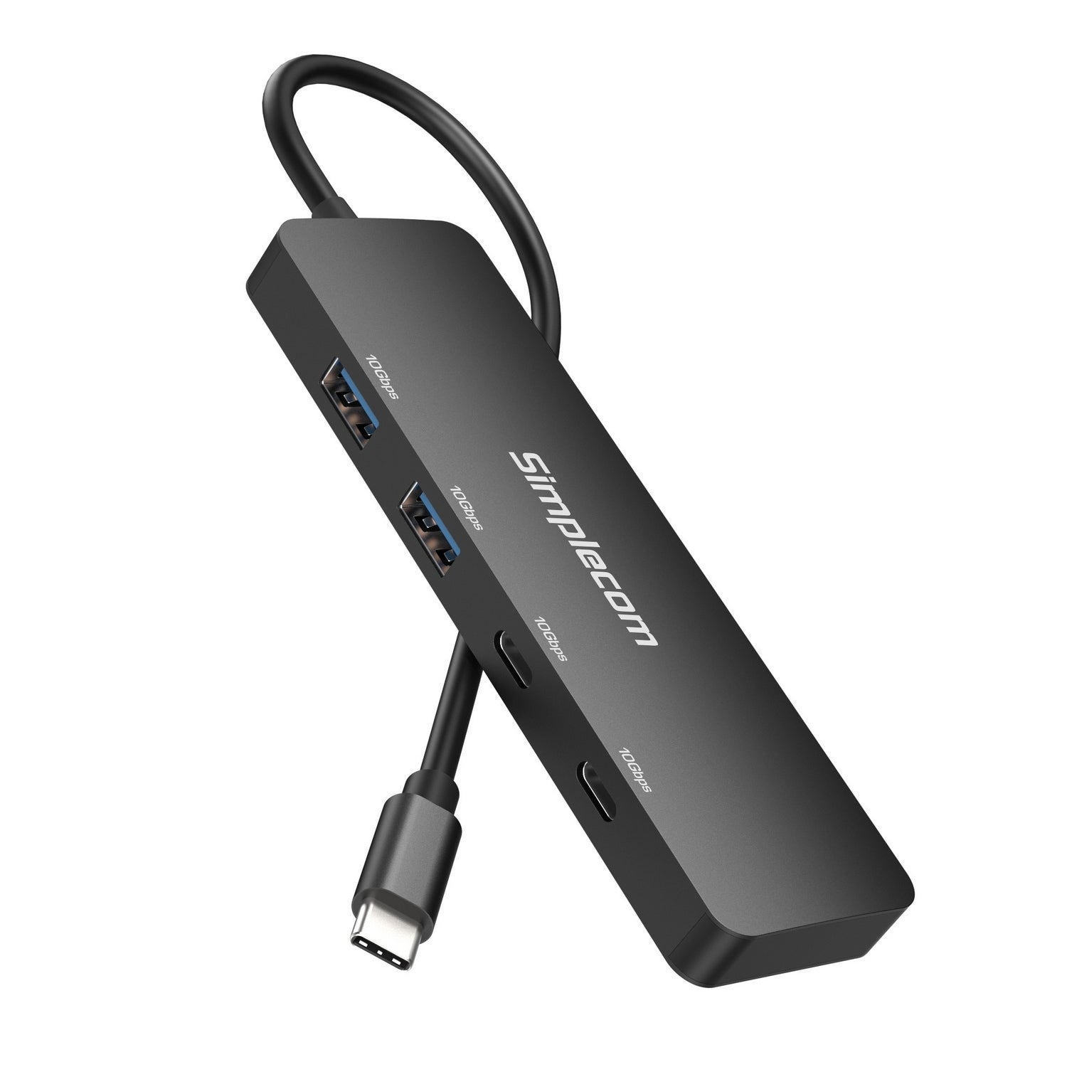 Simplecom CH392 USB 3.2 Gen2 USB-C 4-Port 10Gbps Hub (2x USB-A and 2x USB-C) 3
