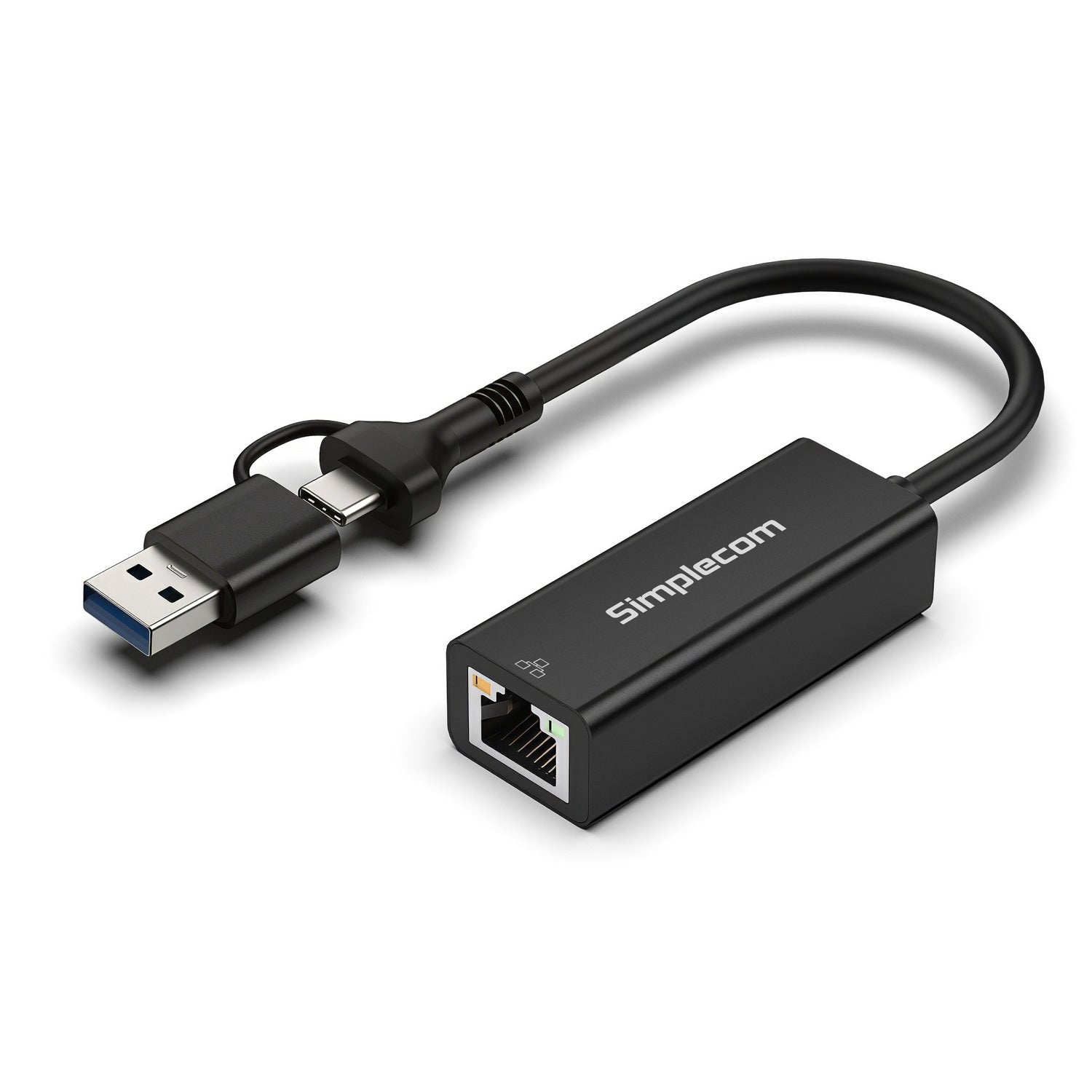 Simplecom NU315C SuperSpeed USB-C and USB-A to Gigabit Ethernet Adapter 3