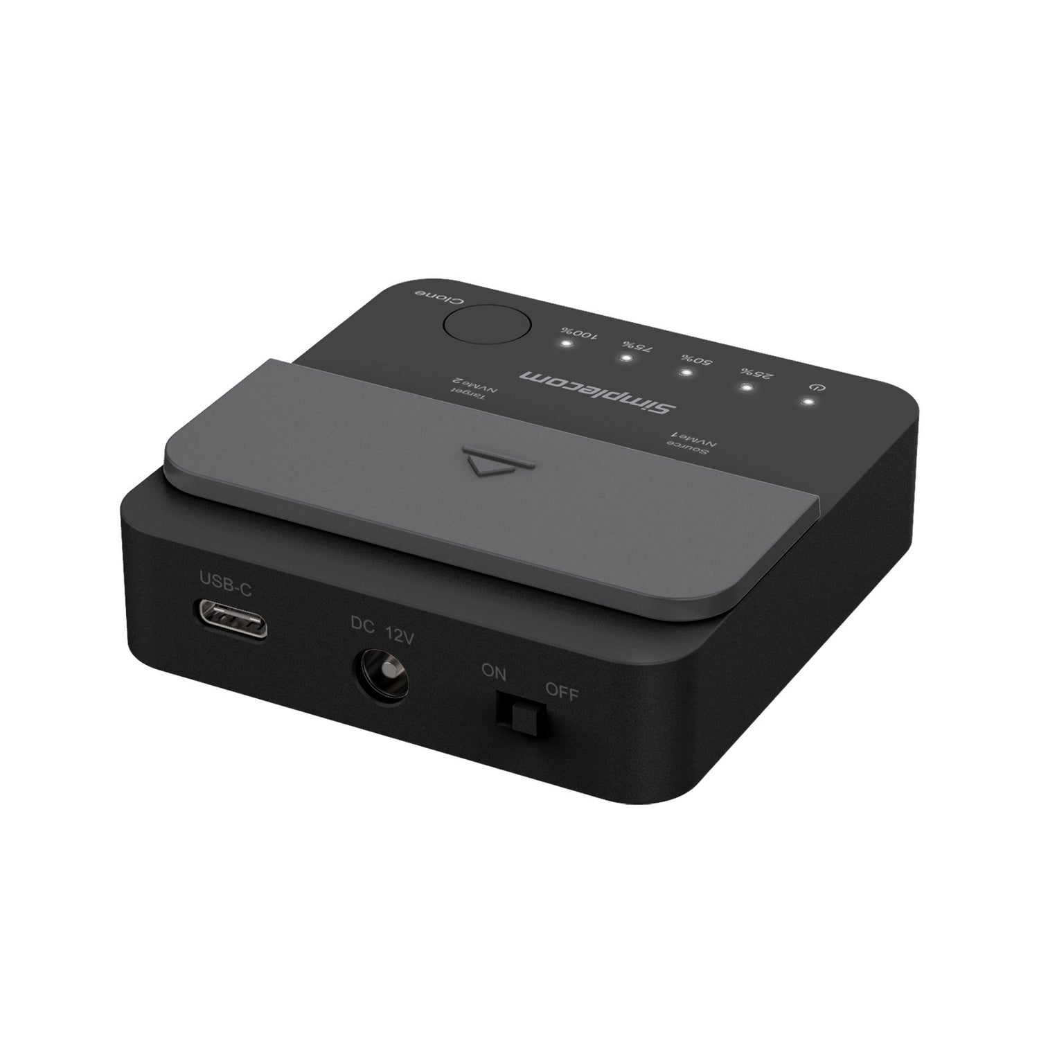 Simplecom SD550v2 USB 3.2 Gen2x2 to Dual Bay NVMe M.2 SSD Docking Station Duplicator Offline Clone 3