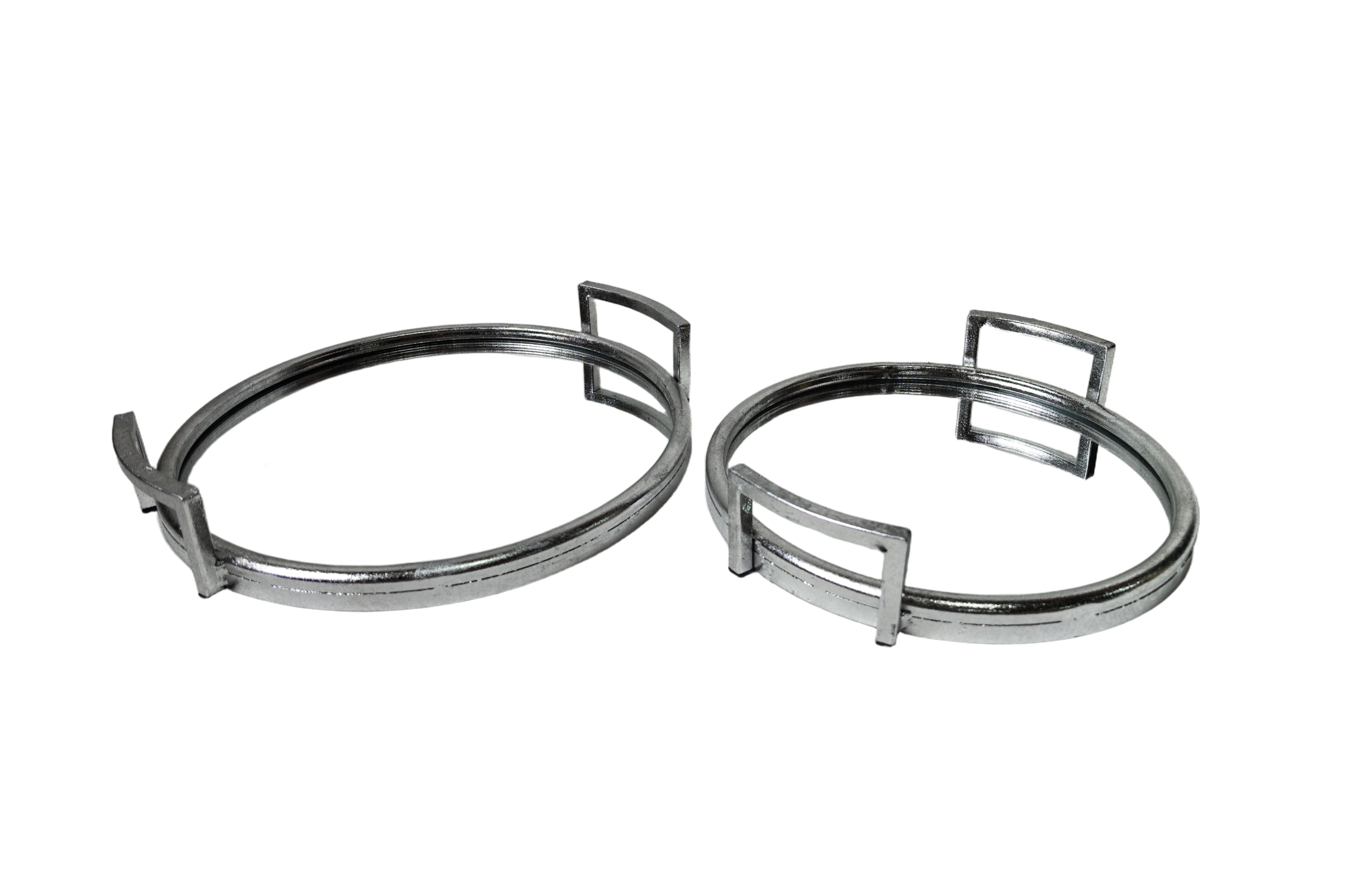 Eliza Round Tray - Small - Silver