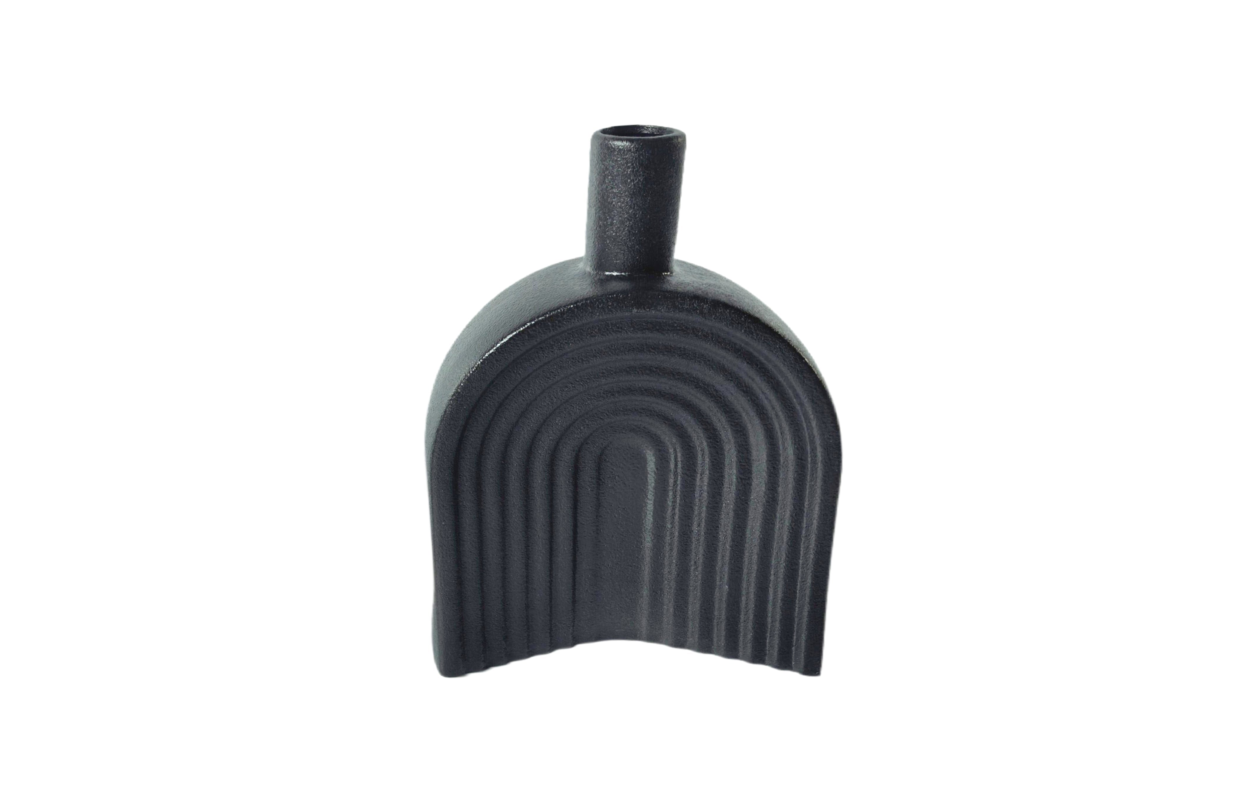 Nordic Arch Vase - Black