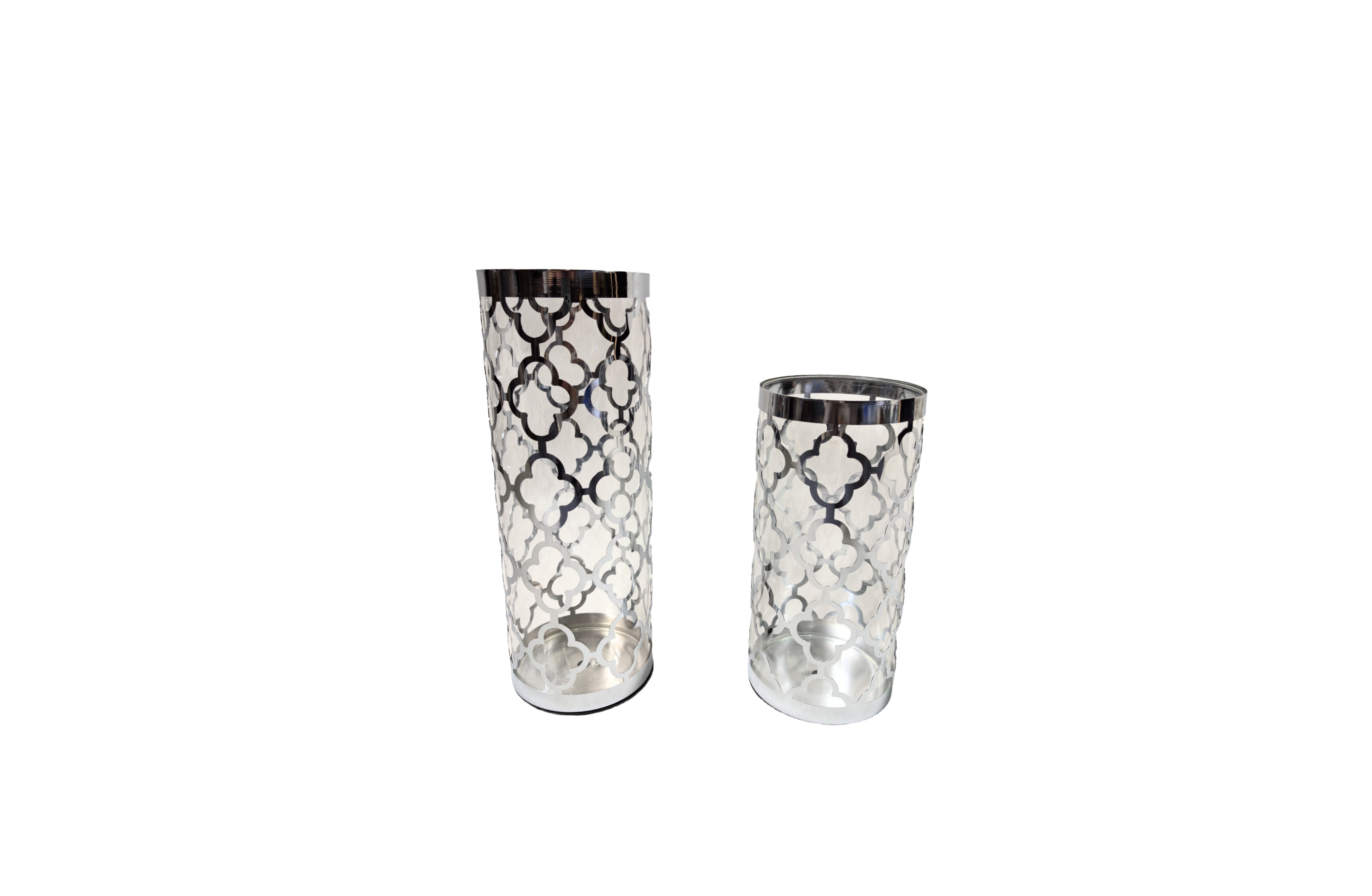 Ava Vase - Set of 2 - Silver