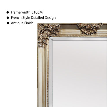 Deluxe French Provincial Ornate Mirror - Champagne - X large 210cm x 110cm 3