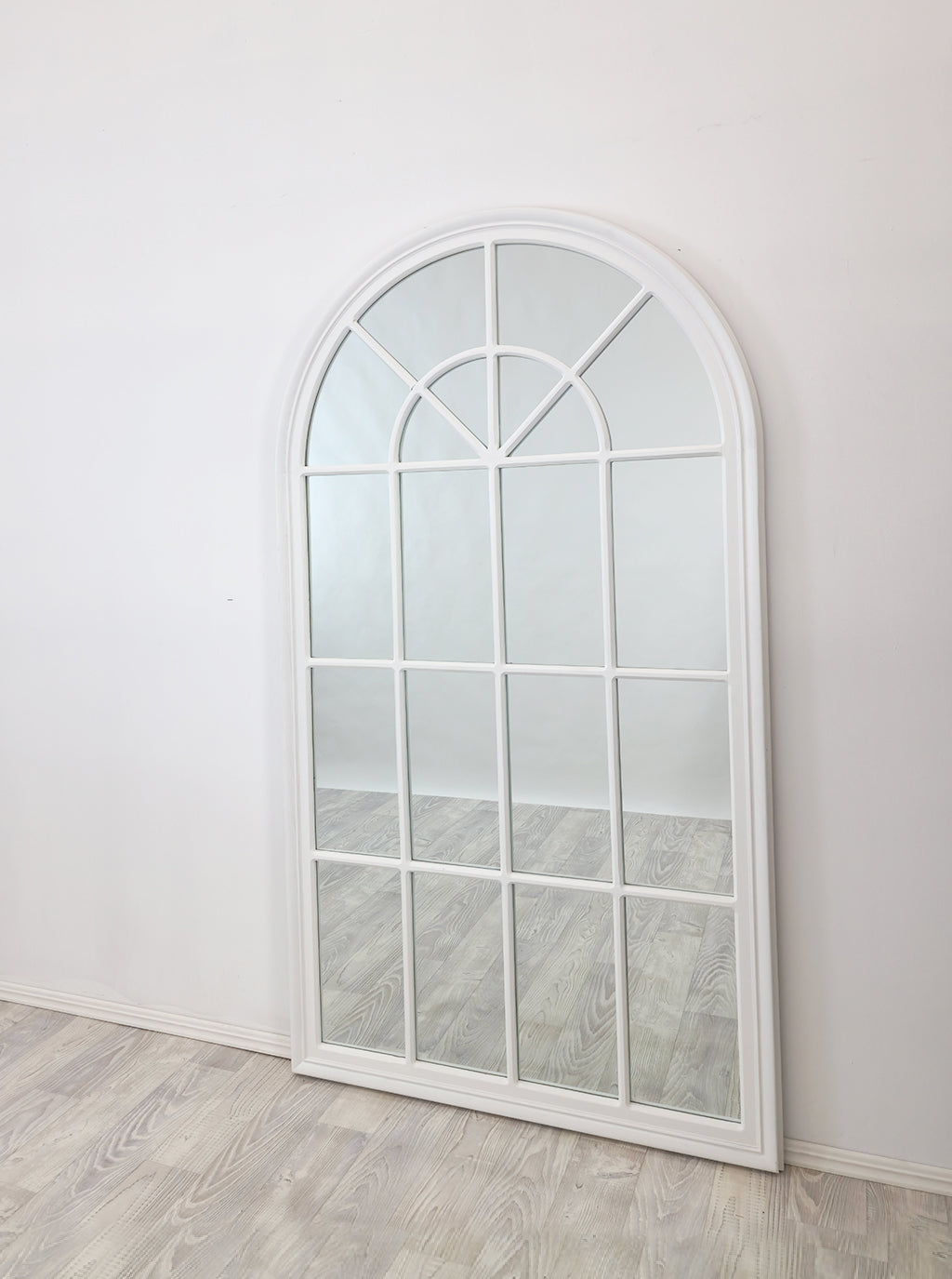 Window Style Mirror - White Arch 70 CM x 130 CM 3