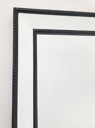 Black Beaded Framed Mirror - X Large 190cm x 100cm 4