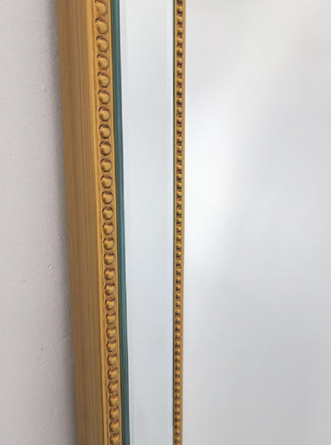 Gold Beaded Framed Mirror - X Large 190cm x 100cm 6