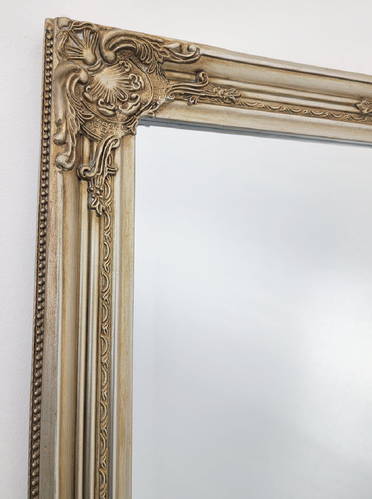 French Provincial Ornate Mirror - Champagne - Medium 70cm x 170cm 4