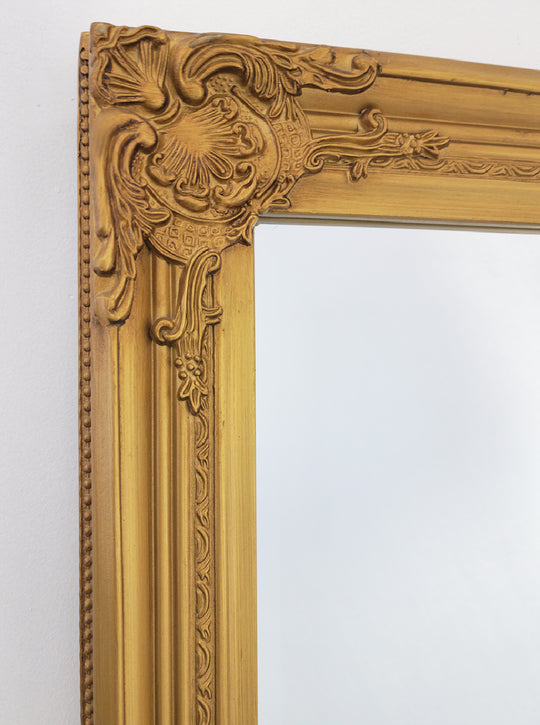 French Provincial Ornate Mirror - Country Gold - Medium 70cm x 170cm 5