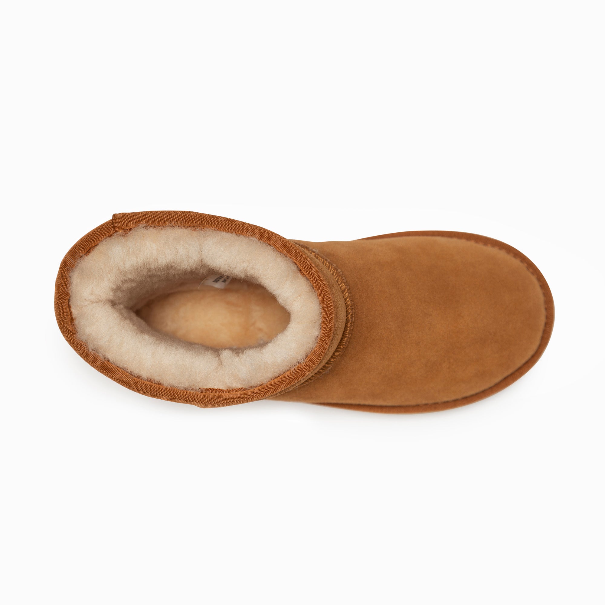 Ugg Boots Genuine Australian Sheepskin Unisex Short Classic Suede (Chestnut, EU43) 5