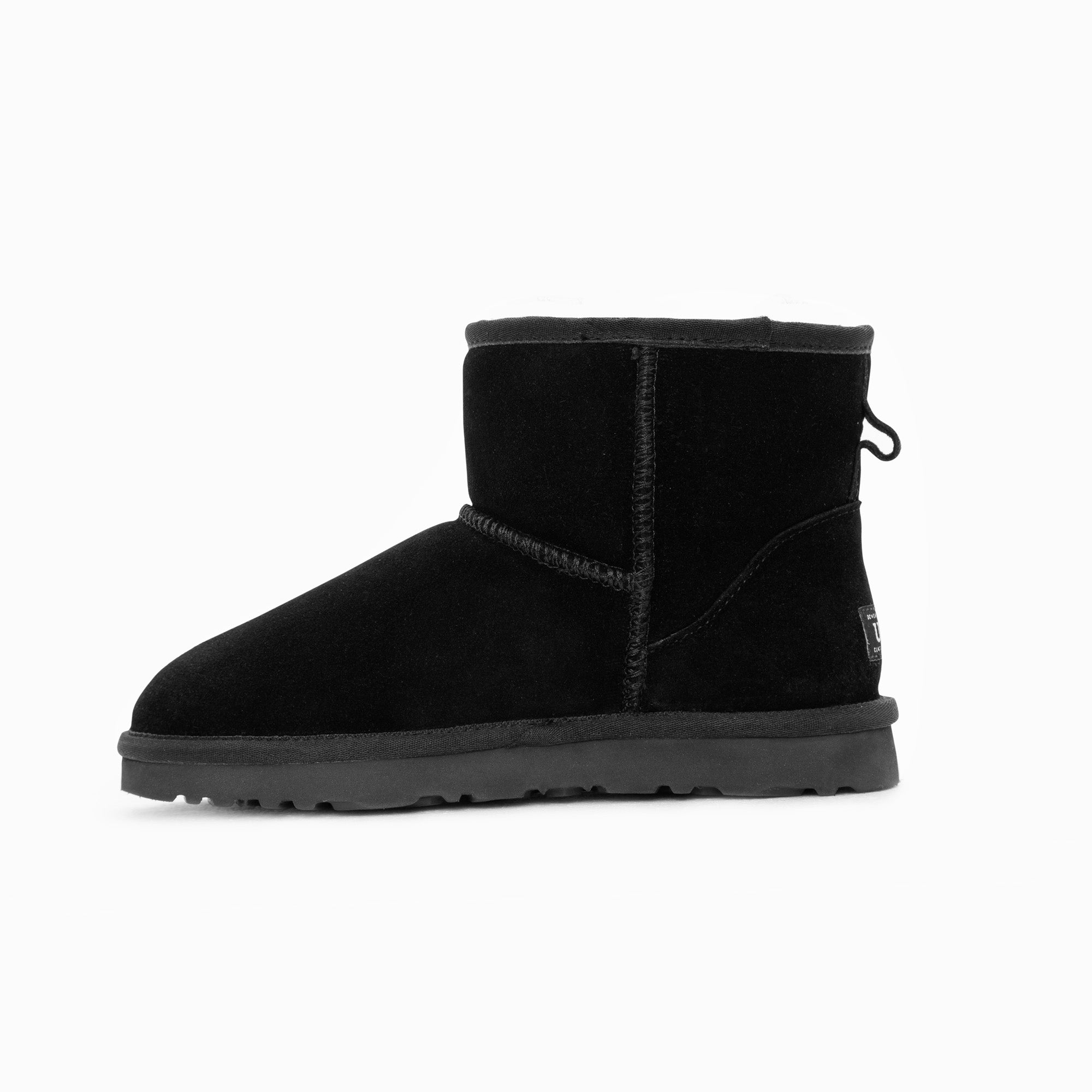 Ugg Boots Genuine Australian Sheepskin Unisex Mini Classic Suede (Black, EU35) 4