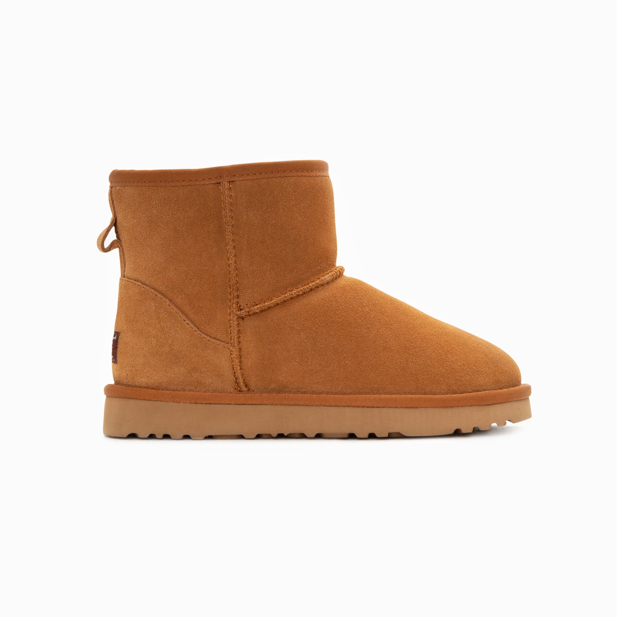 Ugg Boots Genuine Australian Sheepskin Unisex Mini Classic Suede (Chestnut, EU39) 3
