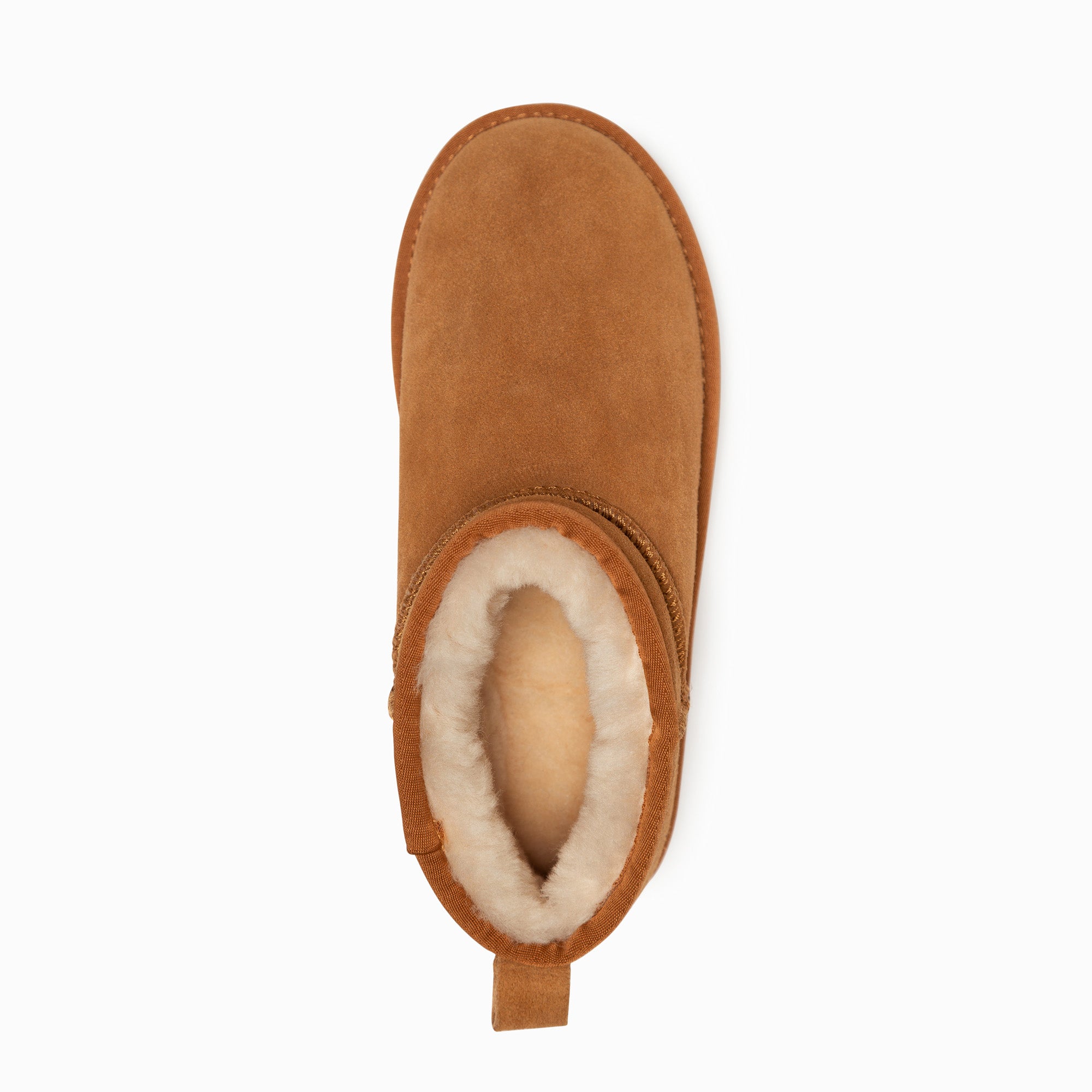 Ugg Boots Genuine Australian Sheepskin Unisex Mini Classic Suede (Chestnut, EU41) 5