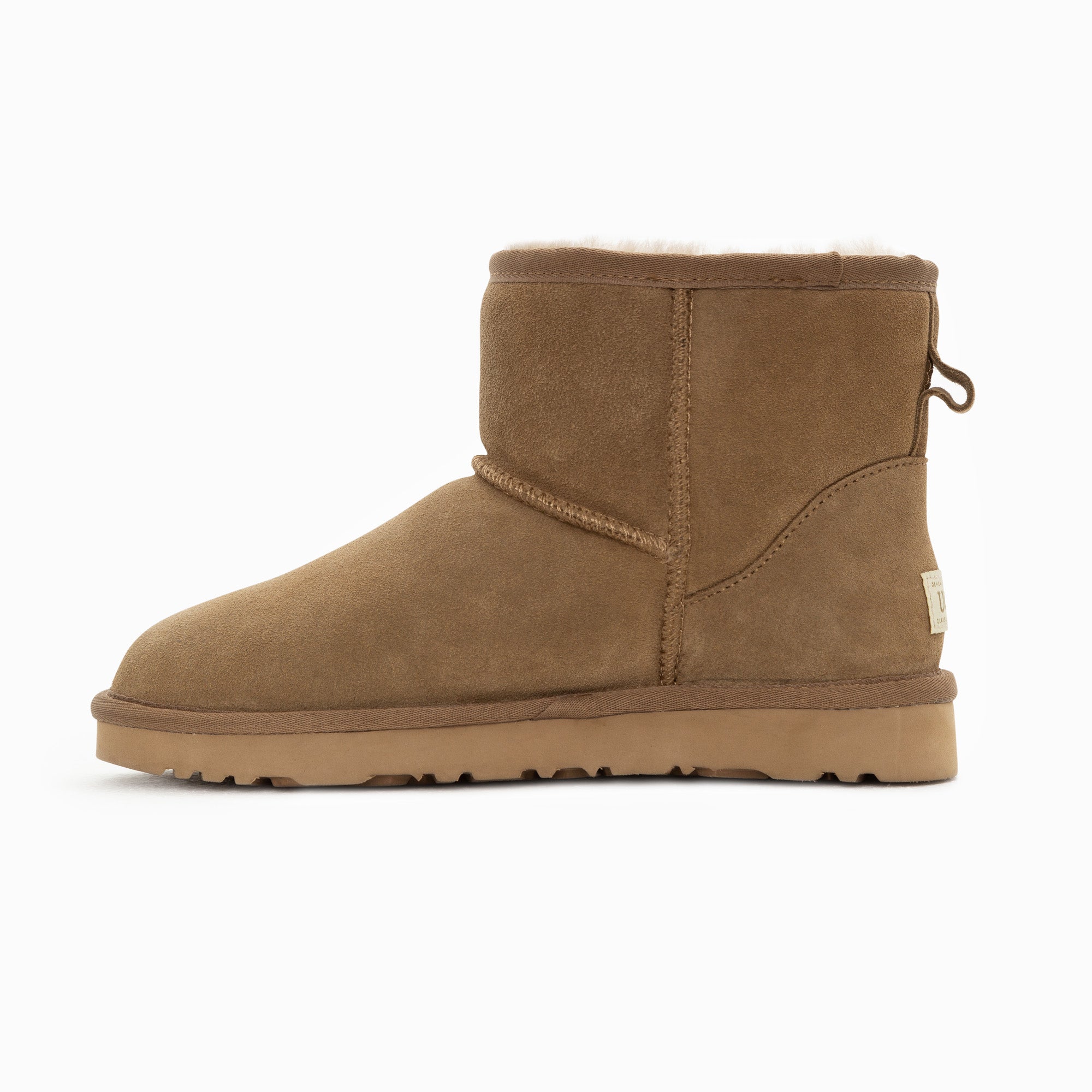 Ugg Boots Genuine Australian Sheepskin Unisex Mini Classic Suede (Olive, EU44) 4