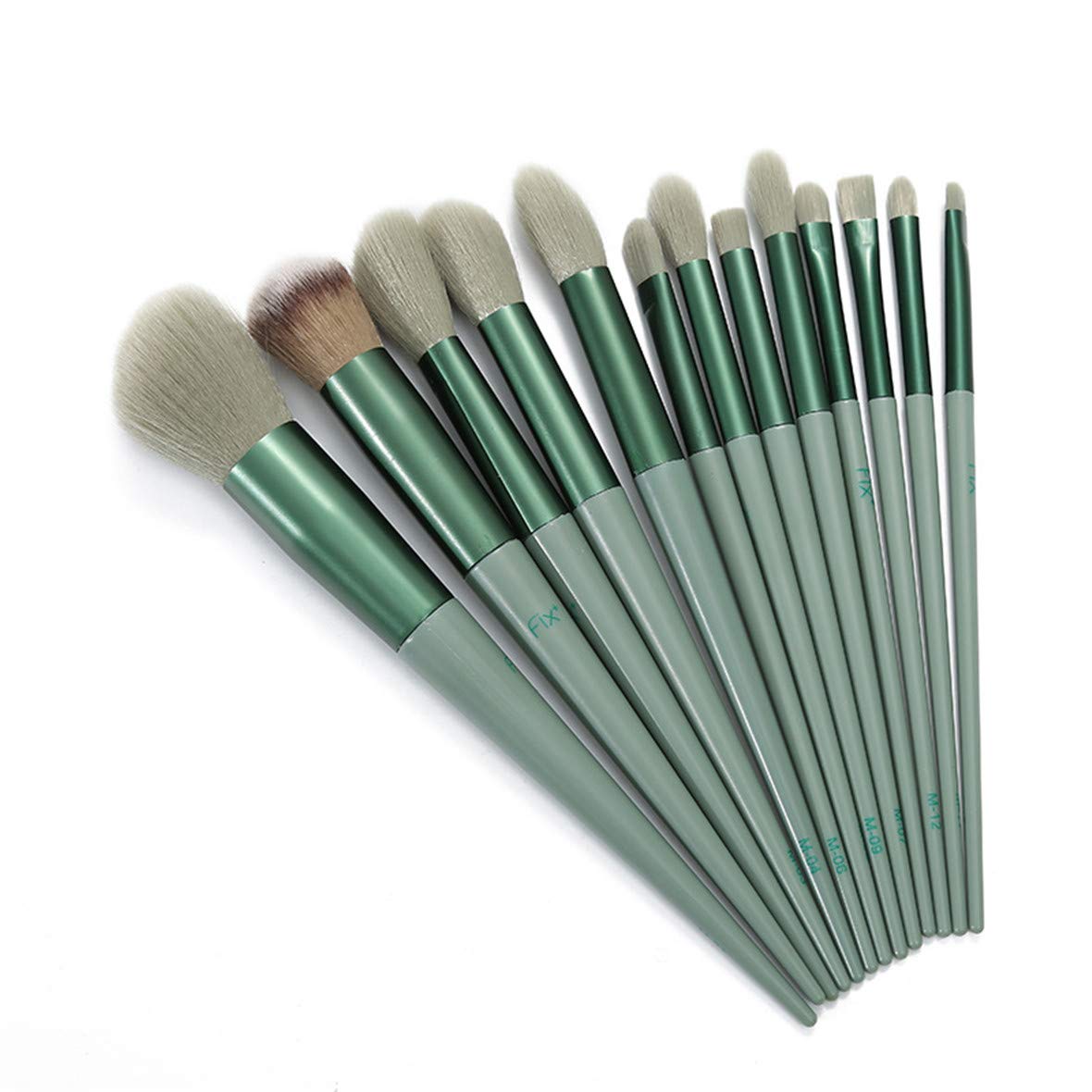 13 Pcs Makeup Brushes Sets Synthetic Foundation Blending Concealer Eye Shadow 3