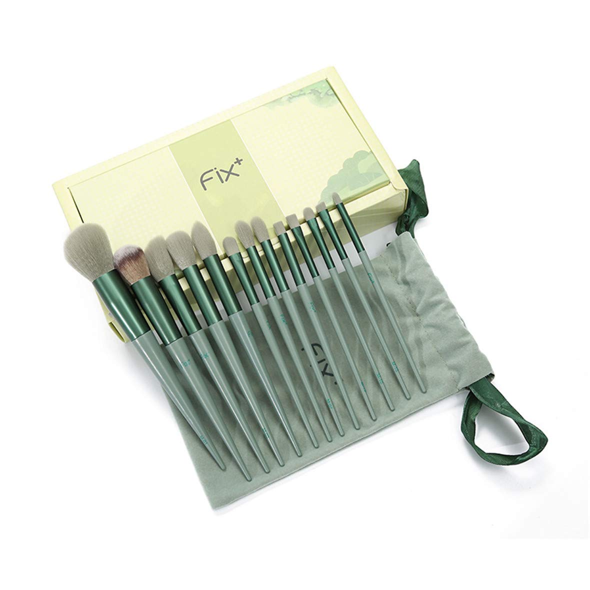 13 Pcs Makeup Brushes Sets Synthetic Foundation Blending Concealer Eye Shadow 7