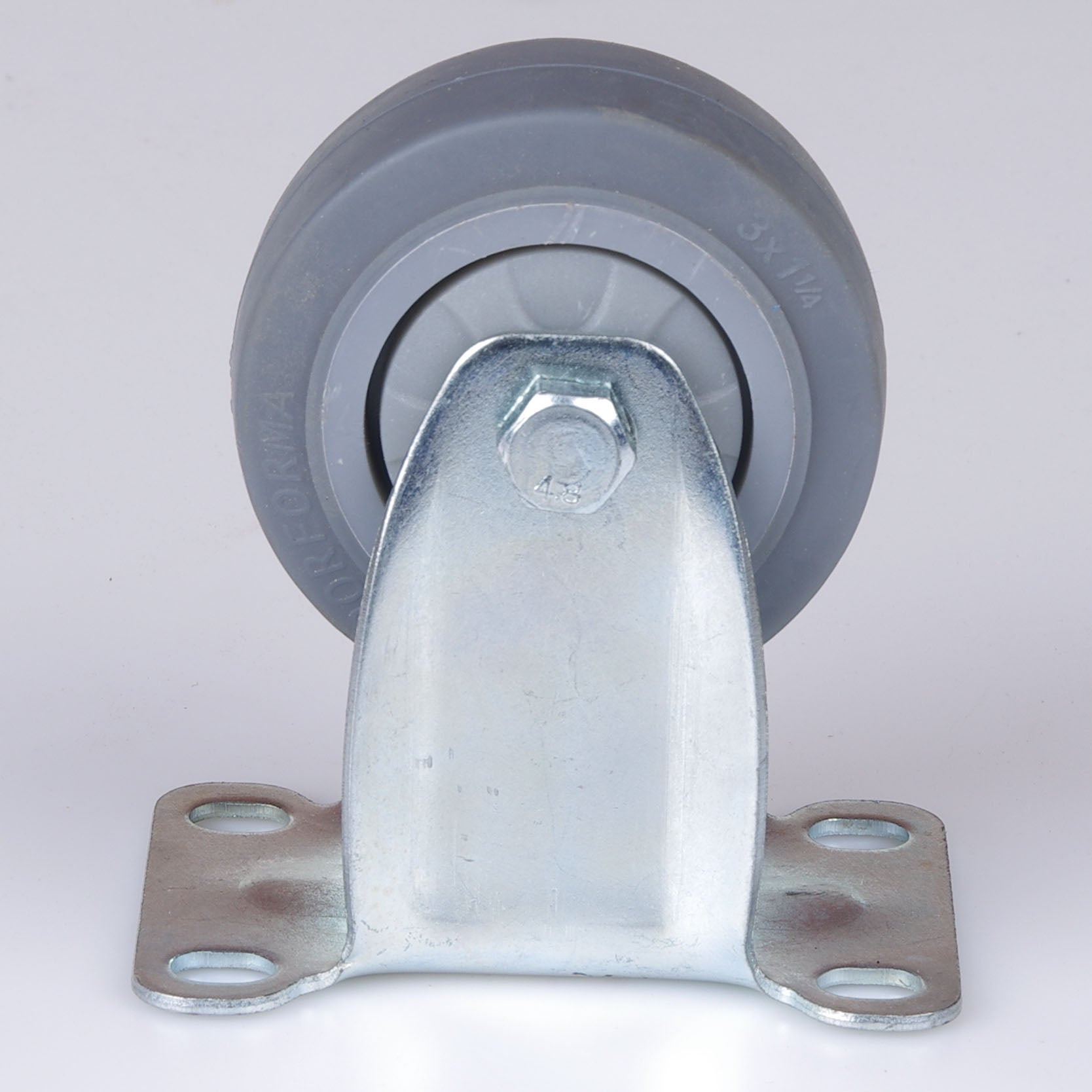 3 inch Heavy Duty Caster Wheels Fixed Casters Castor Wheels Cart Furniture Workbench 3