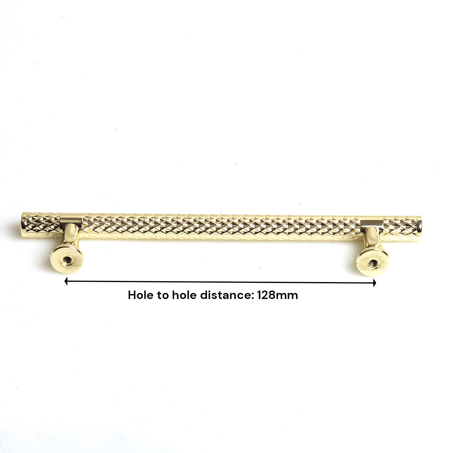 Gold Solid Zinc Kitchen Cabinet Handles Drawer Bar Handle Pull 128mm 3