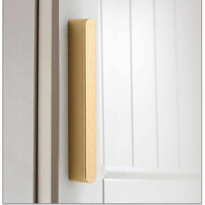 Solid Zinc Furniture Kitchen Bathroom Cabinet Handles Drawer Bar Handle Pull Knob Gold 192mm 6