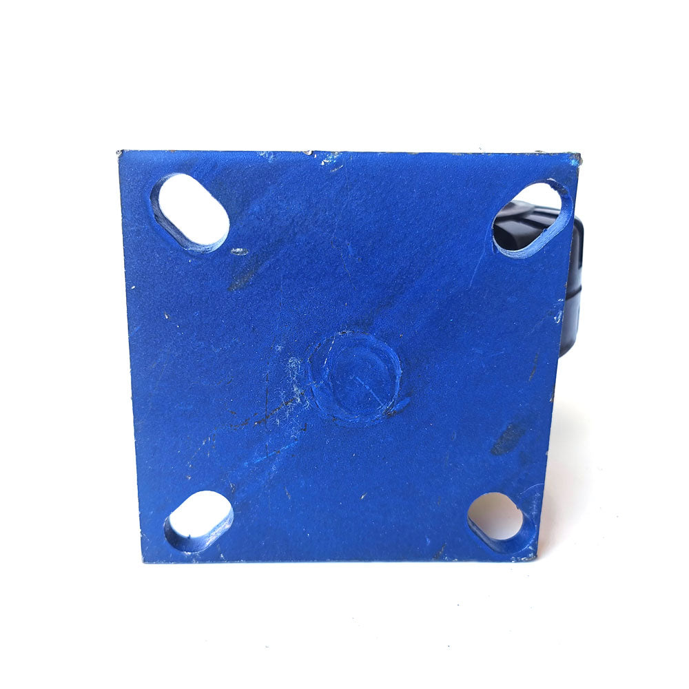 Industrial 500kg 6inch Heavy Duty Machine Solid rubber Caster Swivel Wheel 4