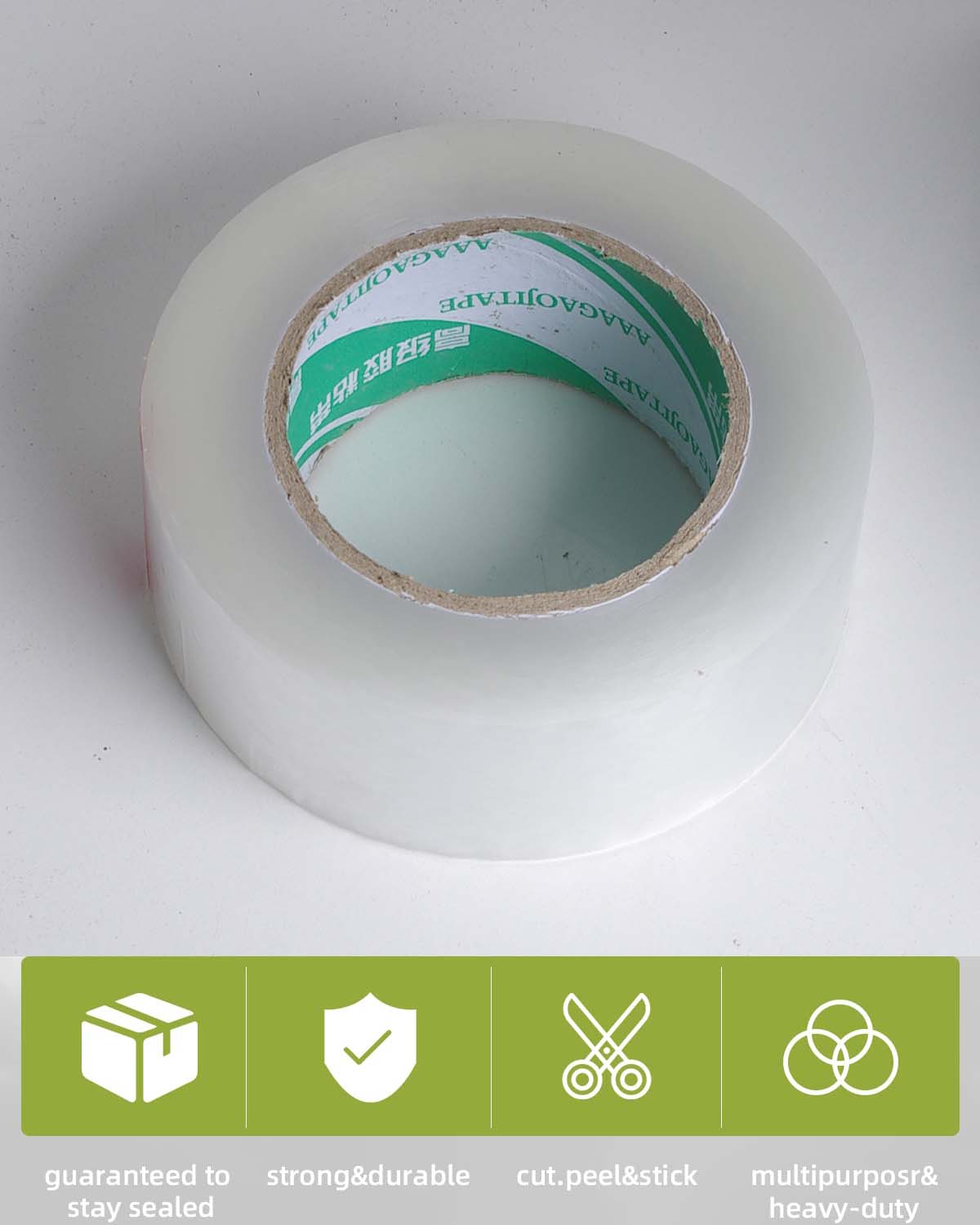 6 Rolls 150m Clear Packing Tape Sealing Tape 150m x 45mm 3