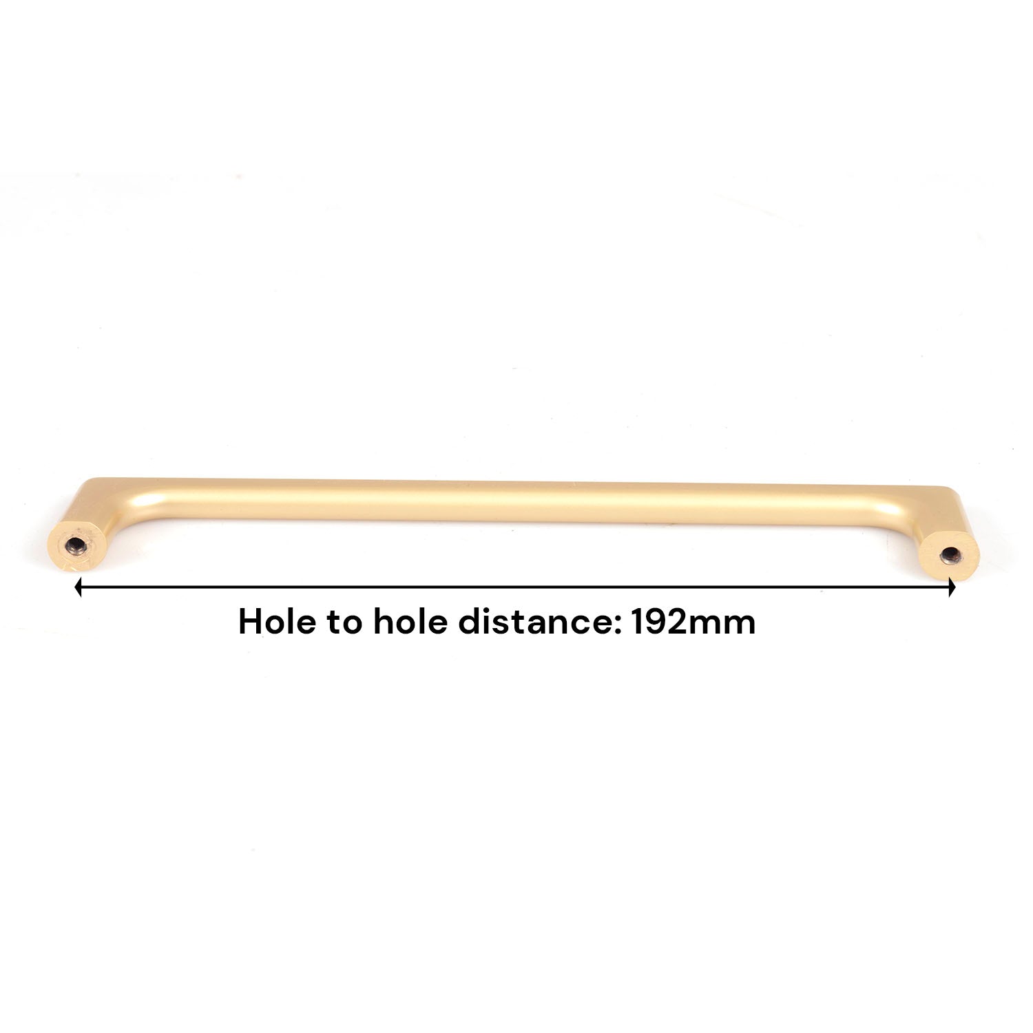 Gold Zinc Kitchen Cabinet Handles Drawer Bar Handle Pull 192mm 3