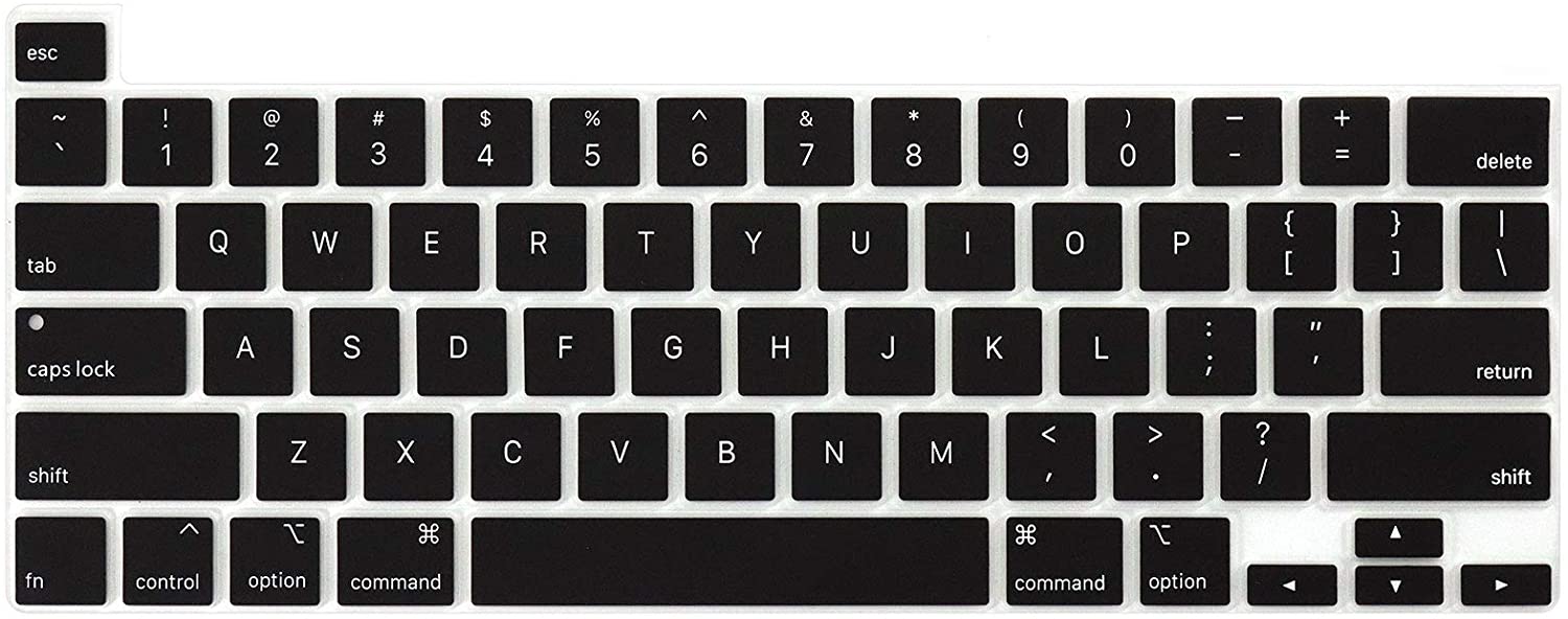 MacBook Pro 16 inch 2020 Release A2141 Matte Shell Case Keyboard Cover Touch Bar Clear 4