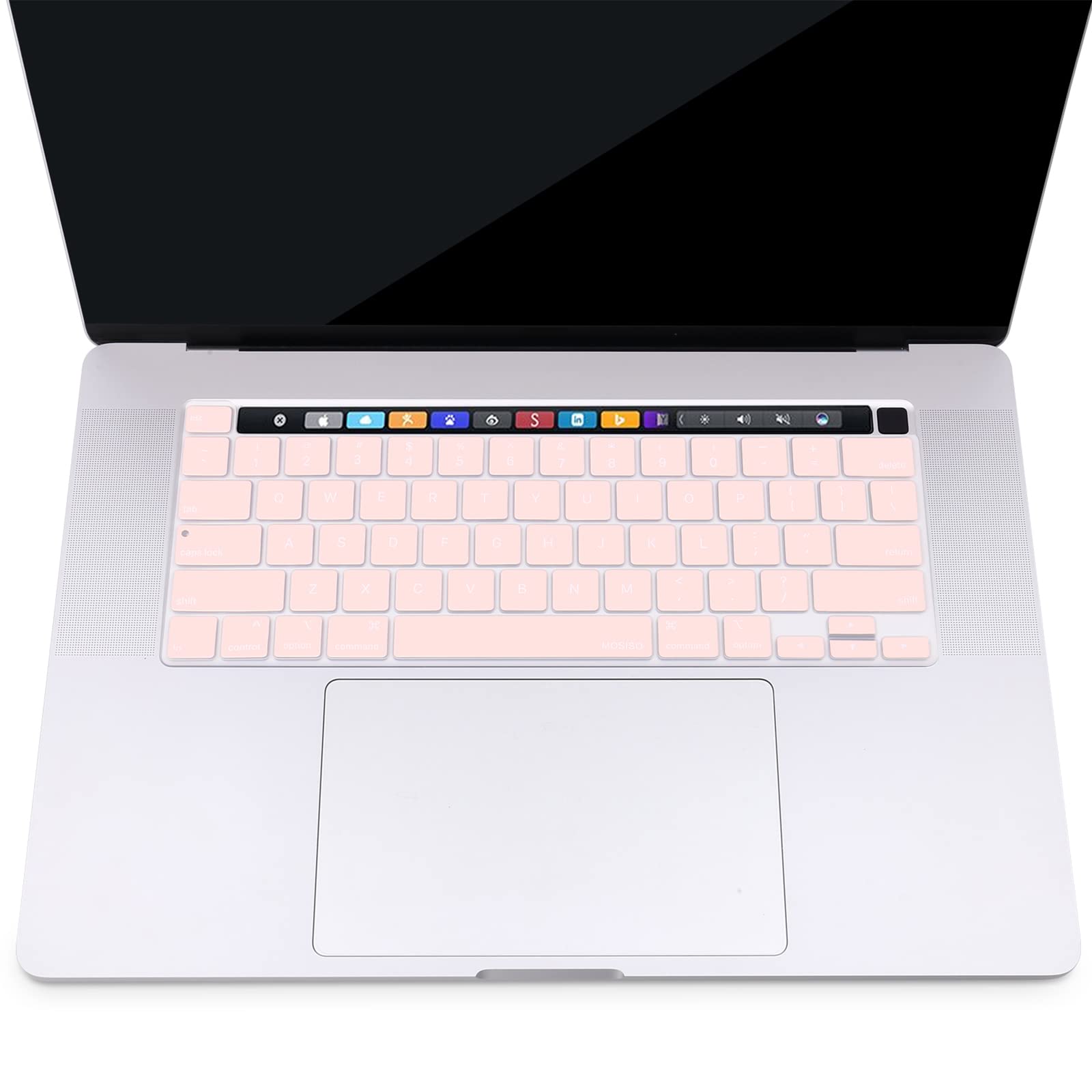 Keyboard Cover Skin For MacBook Pro 13 Pro 16 A2338 A2289 A2251 A2141 M1 M2 2020 to 2023 Pink 5