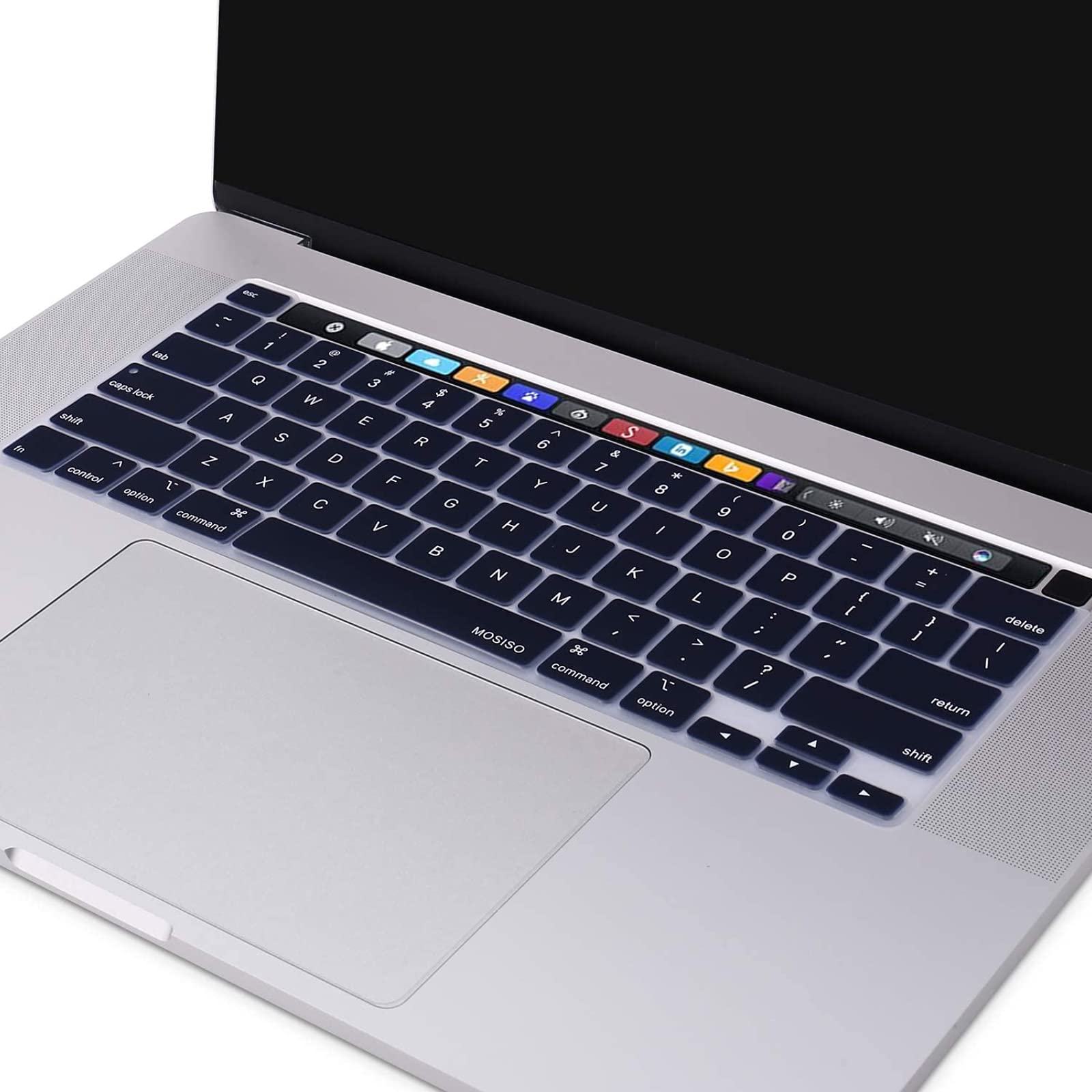 Keyboard Cover Skin For MacBook Pro 13 Pro 16 A2338 A2289 A2251 A2141 M1 M2 2020 to 2023 Navy Blue 6