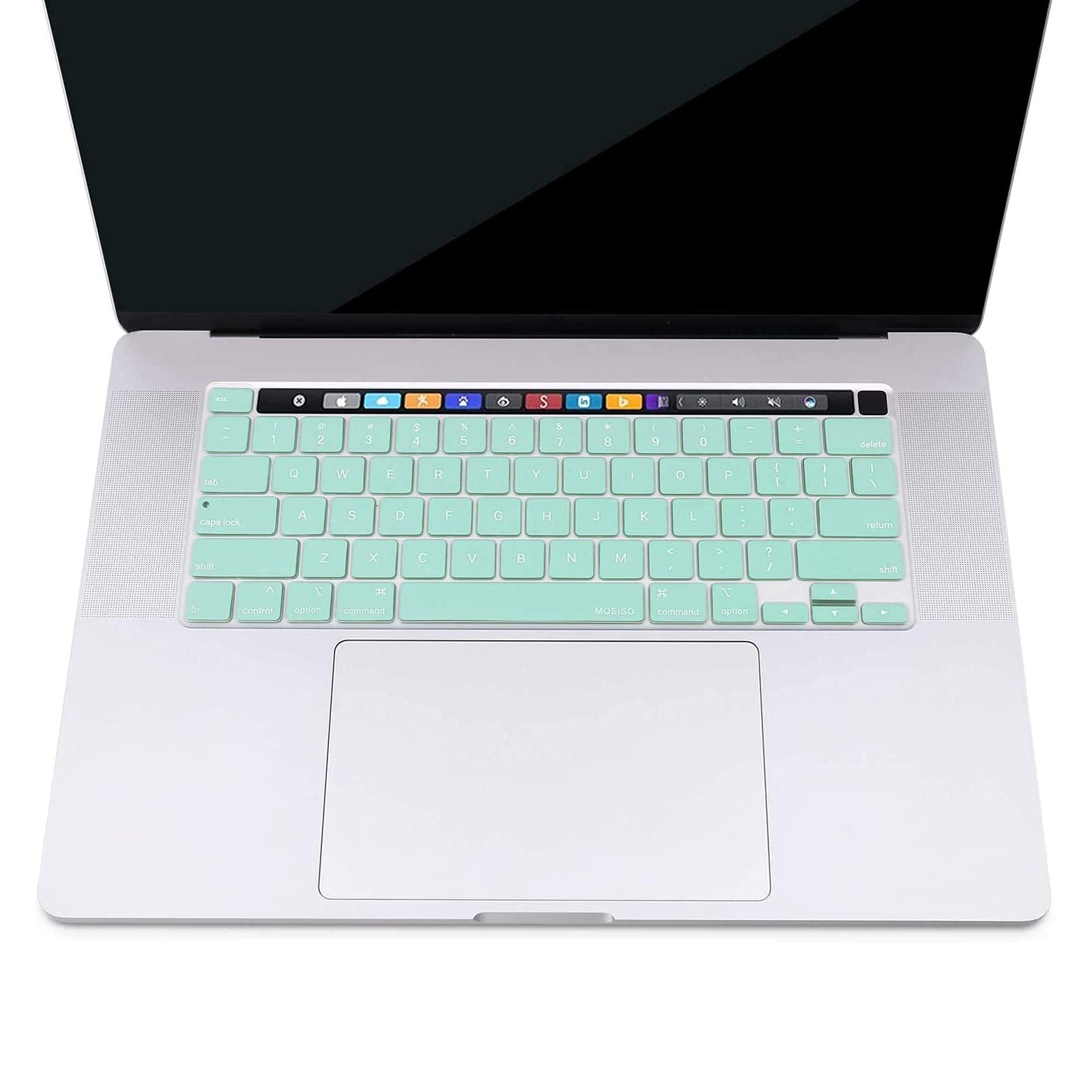 Keyboard Cover Skin For MacBook Pro 13 Pro 16 A2338 A2289 A2251 A2141 M1 M2 2020 to 2023 Mint Green 7