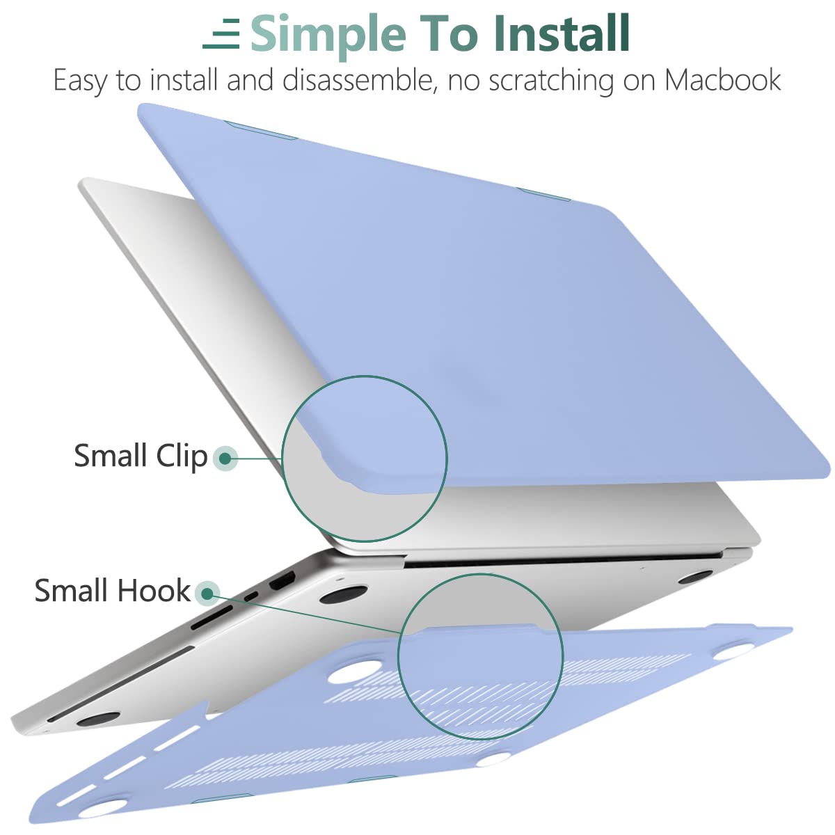 Suitable for  MacBook Pro 16 inch Case 2023 2022 2021 M2 A2780 A2485 M1 Pro/Max Hard Shell Case Keyboard Cover 4