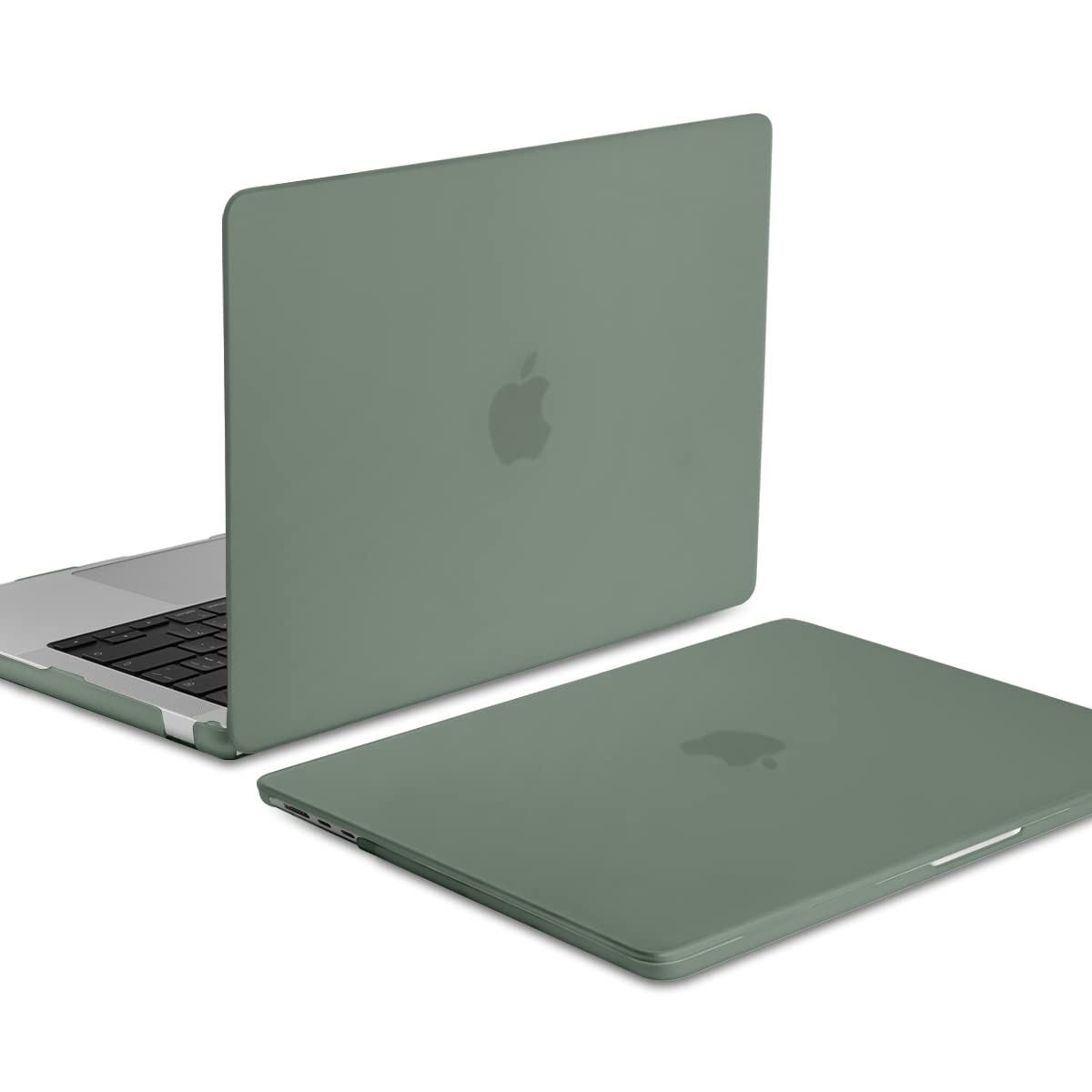 Suitable for  2023 2022 MacBook Air 13 inch case M2 Model A2681 Hard Shell Case Keyboard Cover Midnight Green 8
