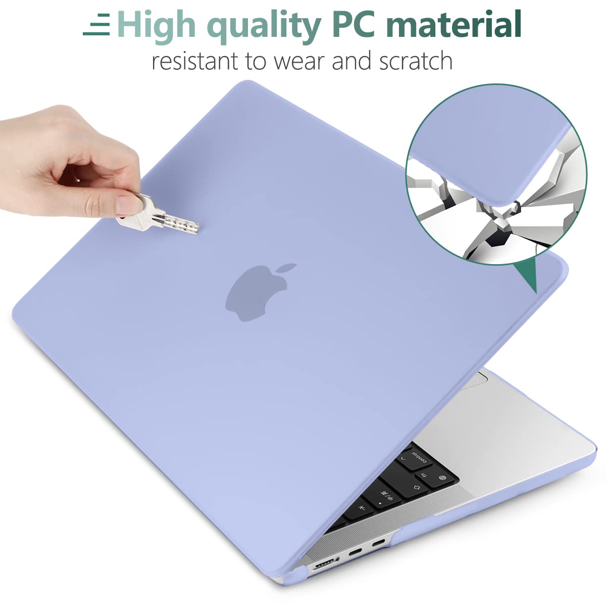 Suitable for  2023 2022 MacBook Air 13 inch case M2 Model A2681 Hard Shell Case Keyboard Cover 8