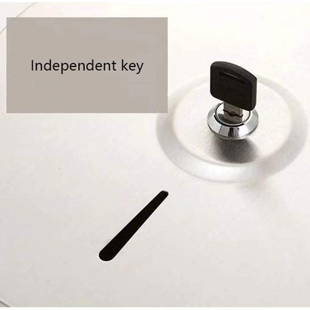 Commercial Restaurant Stainless Steel Toilet Paper Tissue Holder Dispenser Chrome 3