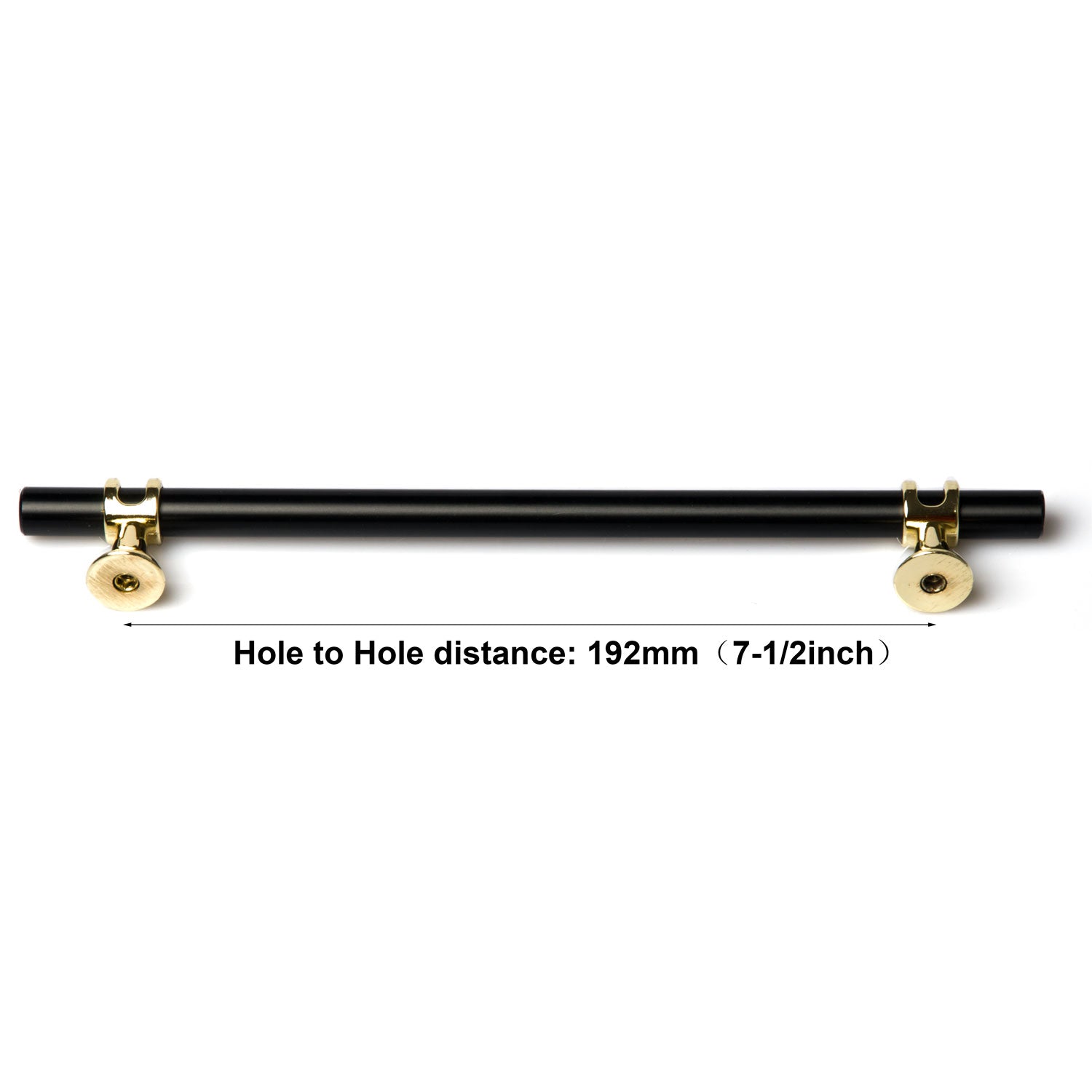 Luxury Design Kitchen Cabinet Handles Drawer Bar Handle Pull Black 192mm 4