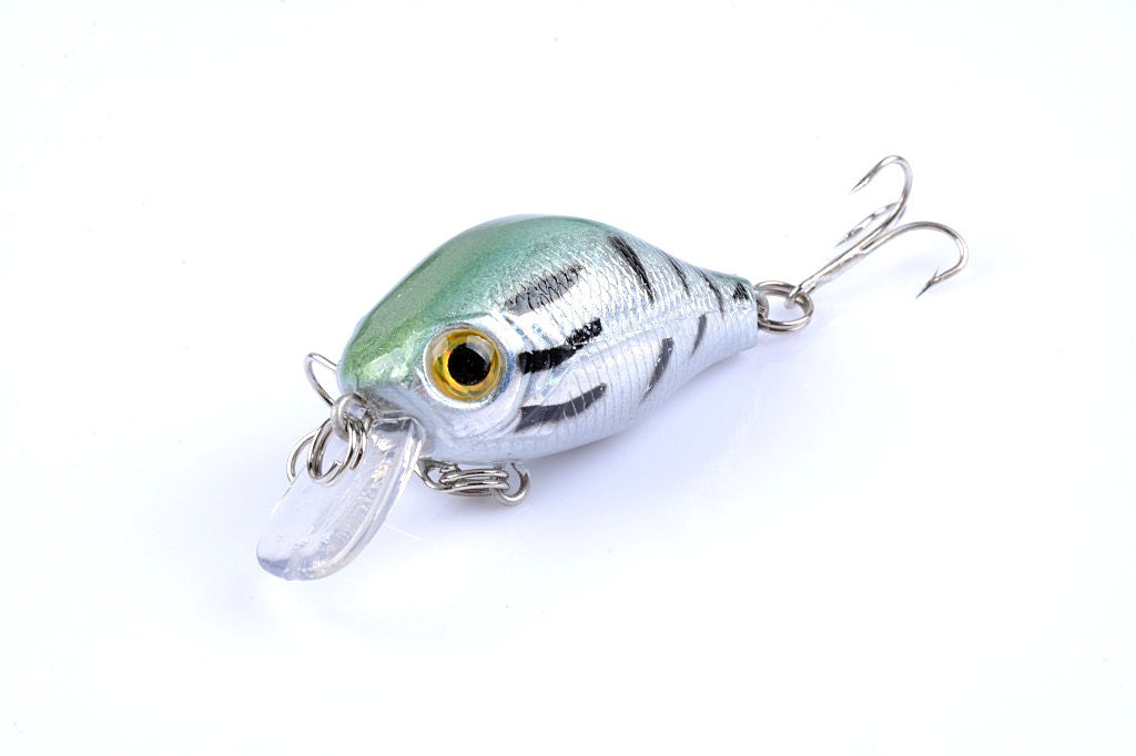 5x 5.5cm Popper Crank Bait Fishing Lure Lures Surface Tackle Saltwater 7